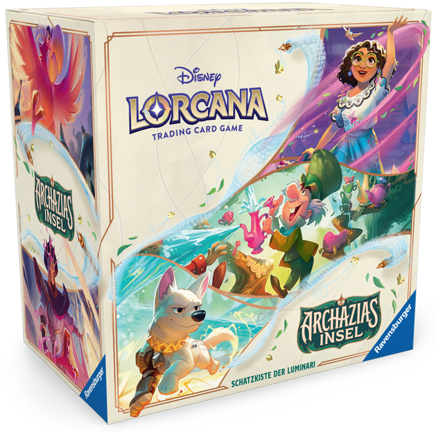 Disney Lorcana: Set 7 - Archazias Insel: Schatzkiste der Luminari - DE