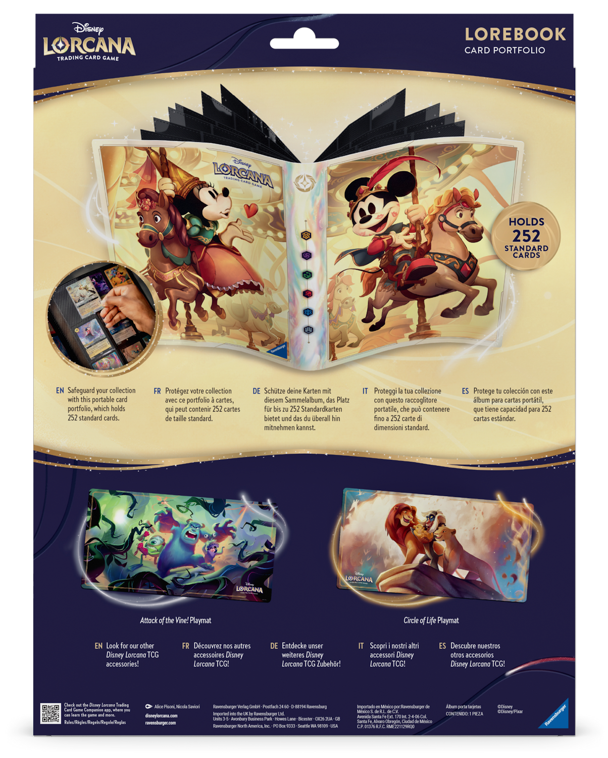 Disney Lorcana: Sammelalbum / Portfolio Micky & Minnie