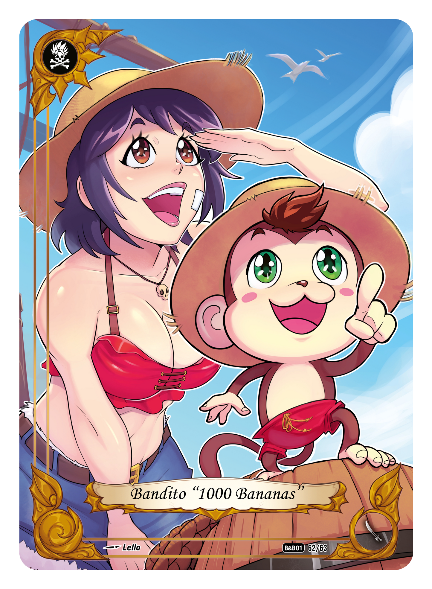 Bandito "1000 Bananas" - Standard Rarity #62 Booty & Beauties