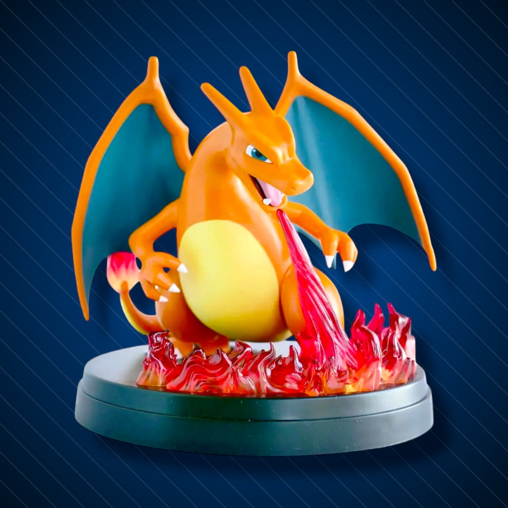Pokemon Glurak ex Figur - Feuer Glurak 16cm