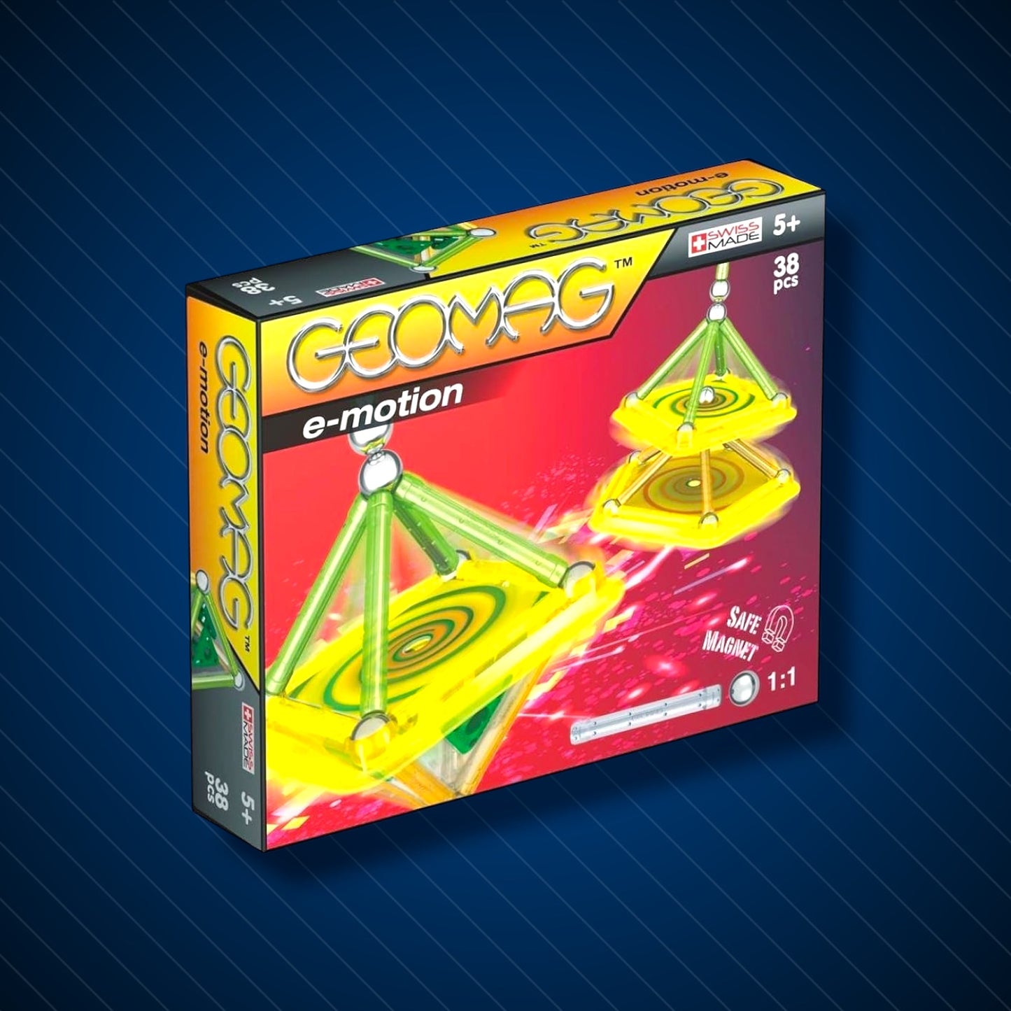 Geomag E-Motion Magic Spin 38 Teile