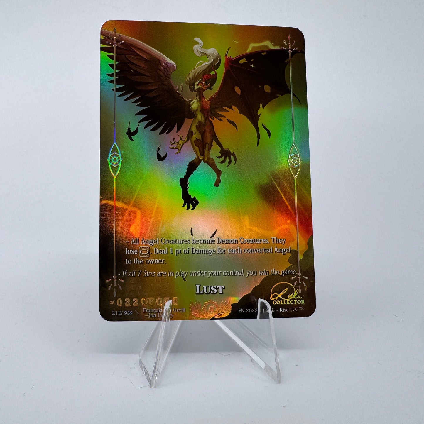 #91 Lust | 212/308 | Collector 022/050 | Alpha | Rare (EN)