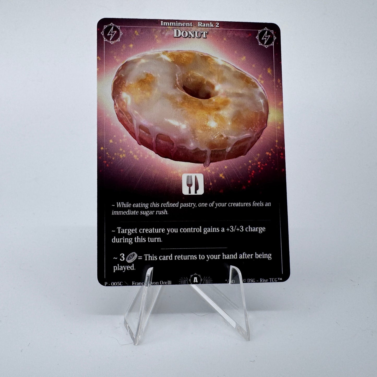 #92 Donut | P - 005C | Textured - Donut Madness | Patreon Promo | Rare (EN)