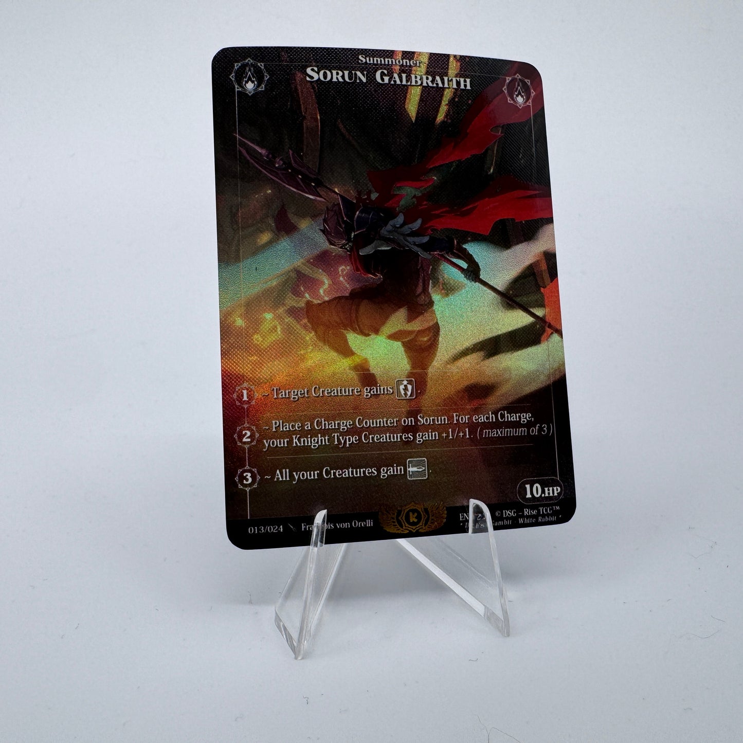 #119 Sorun Galbraith | 013/024 | Holo | Kickstarter Stretch Goal | Rare (EN)