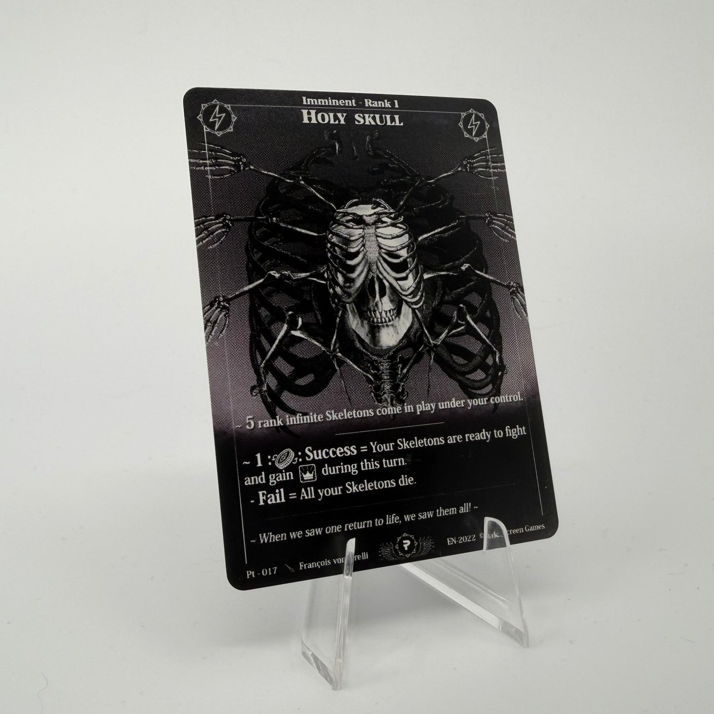 #155 Holy Skull | Pt - 017 | Non Holo | Patreon | Rare (EN)