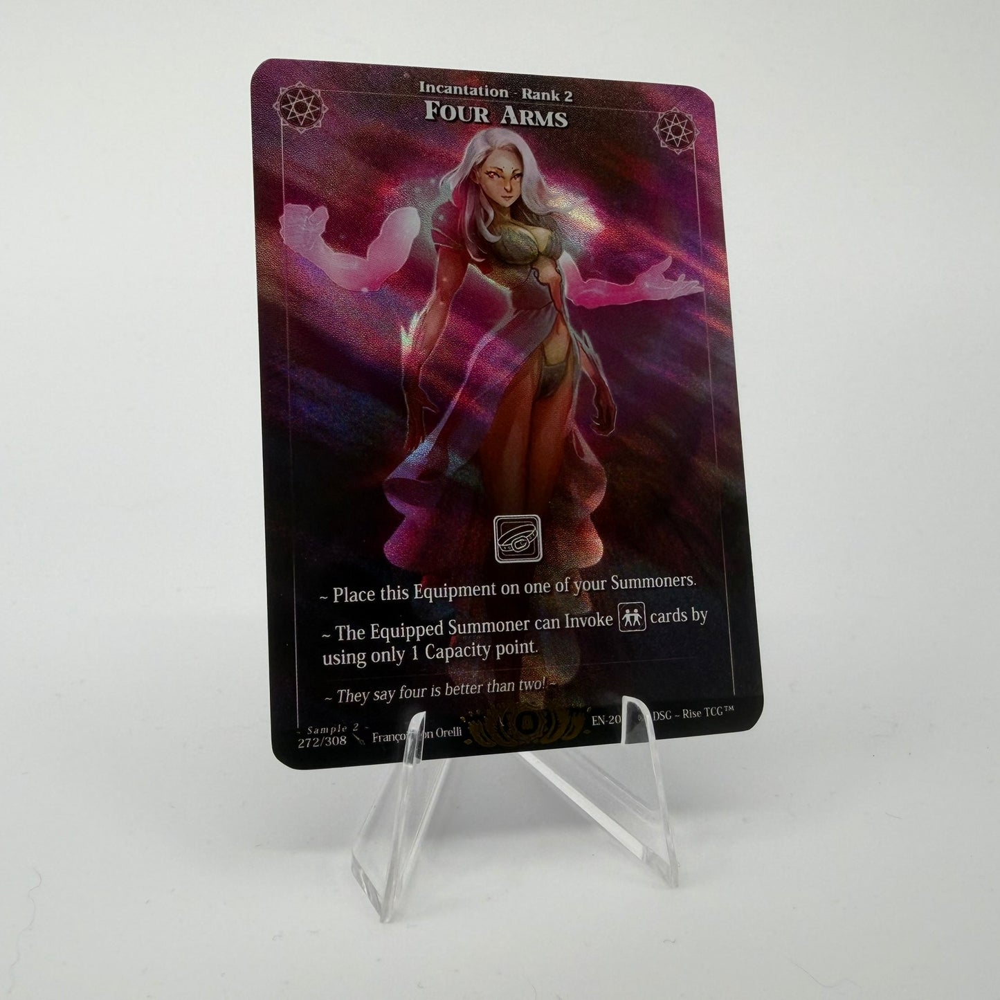 #203 Four Arms | 272/308 | Holo | Sample 2 | Legendary (EN)