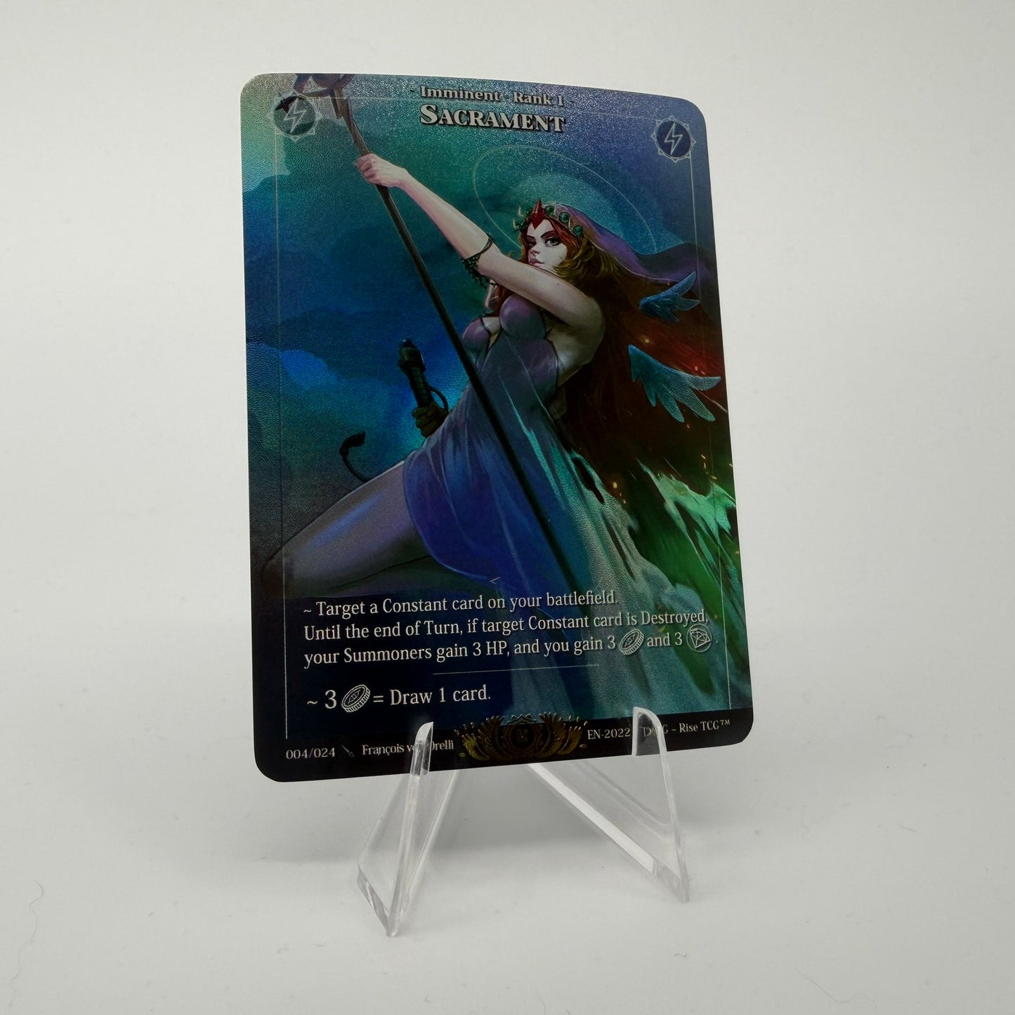 #207 Sacrament | 004/024 | Holo | Kickstarter Stretch Goal | Legendary (EN)