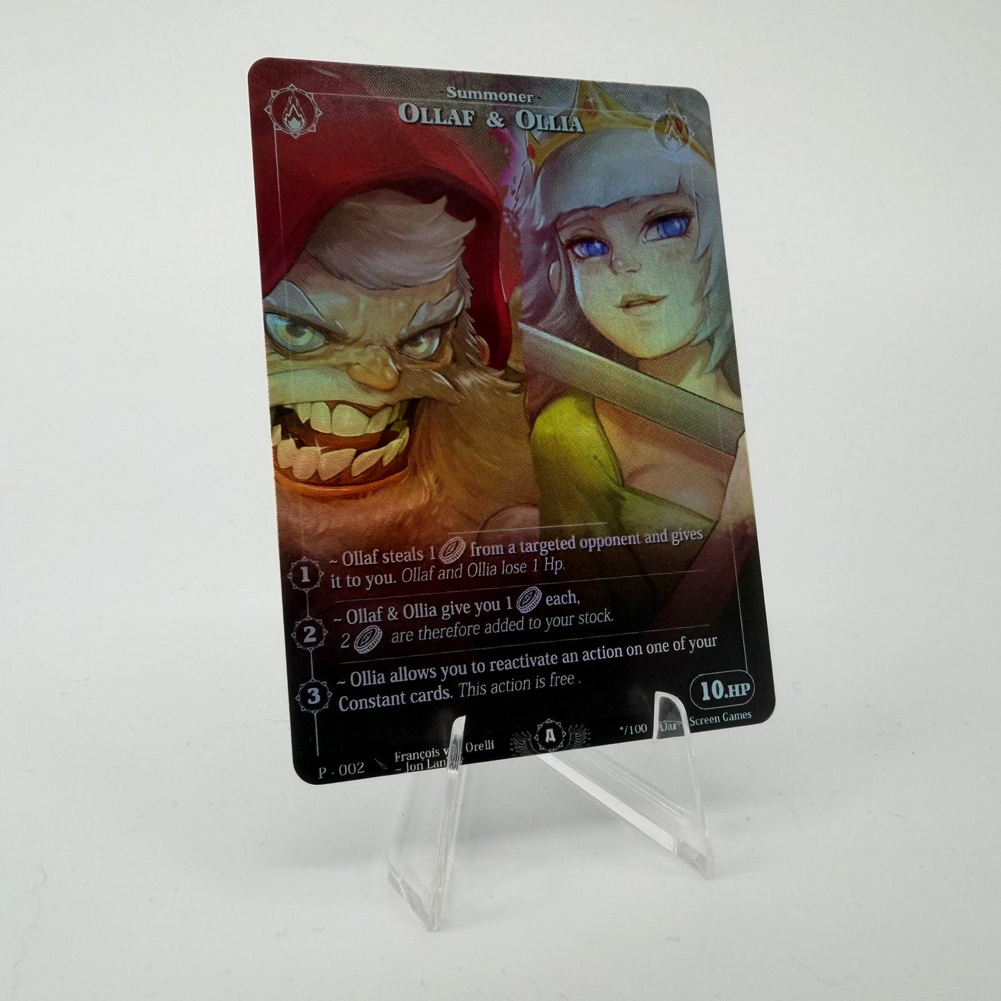 #223 Ollaf & Ollia */100 | P - 002 | Holo | Patreon Promo | Rare (EN)