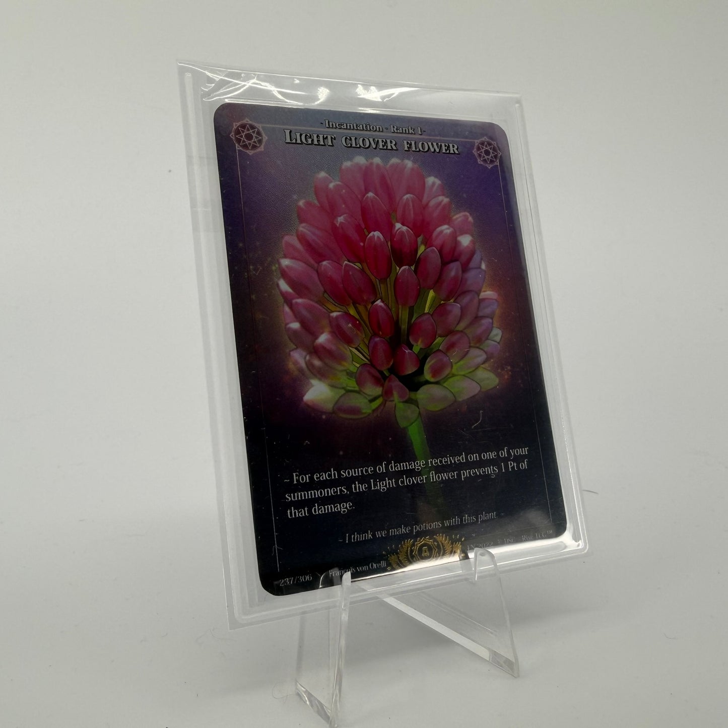 #341 Light Clover Flower | 237/306 | Holo | Sample-C | Legendary (EN)