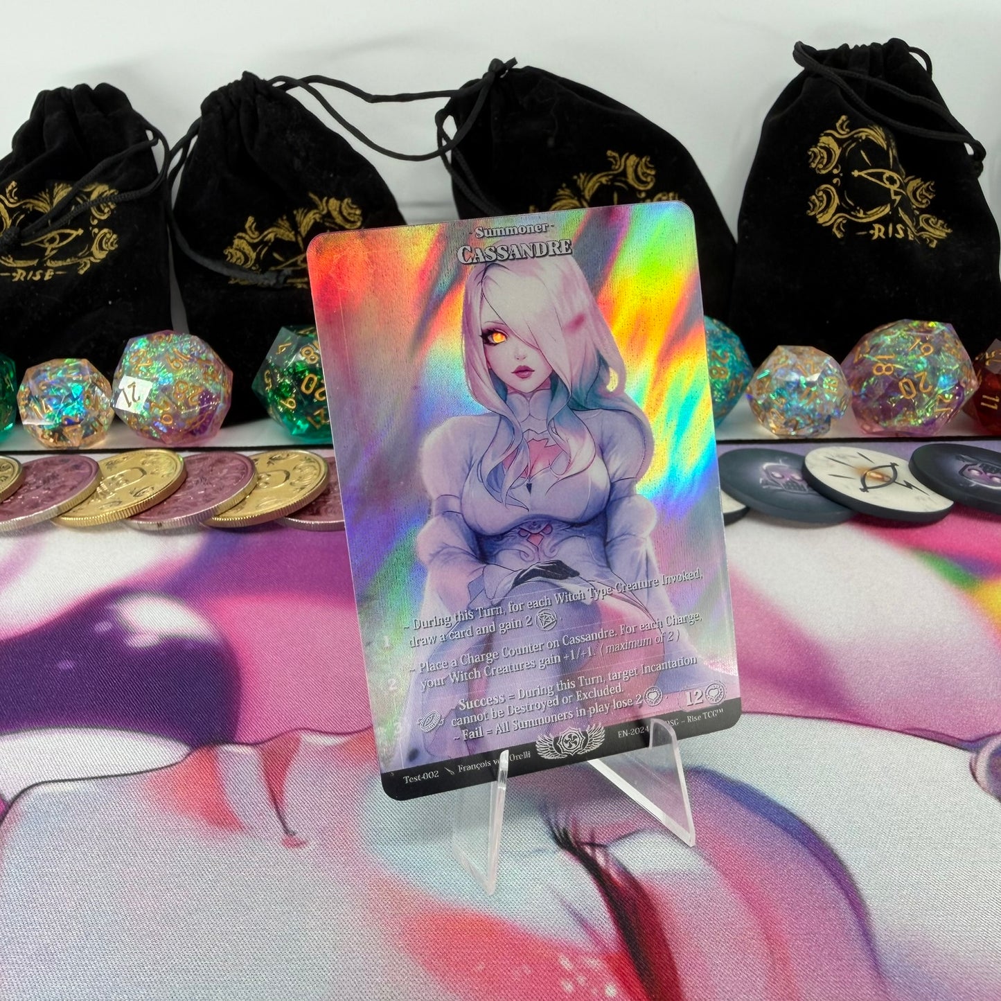 #383 Cassandre | Test-002 | Chase Depth Lenticular | Rare (EN)