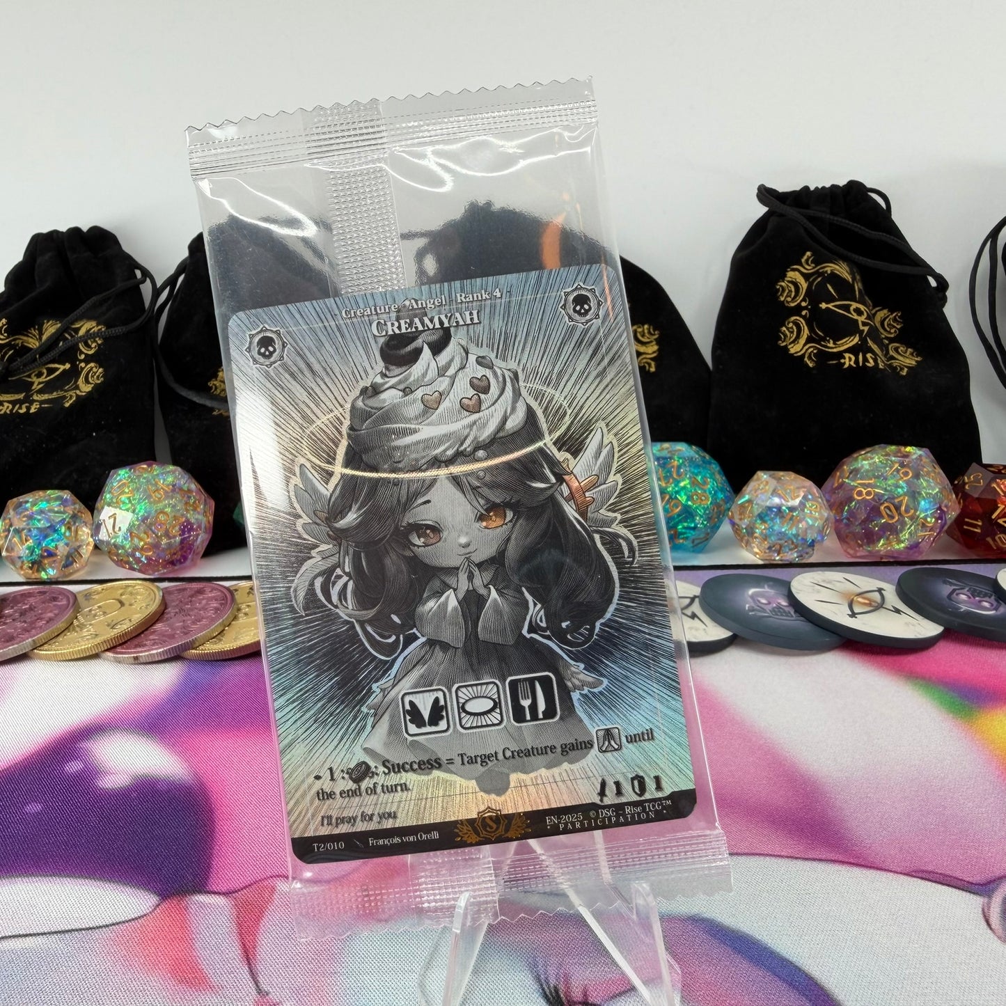 #481 Creamyah *PARTICIPATION* | T2/010 | Holo | Promo Sealed Pack | Uncommon (EN)