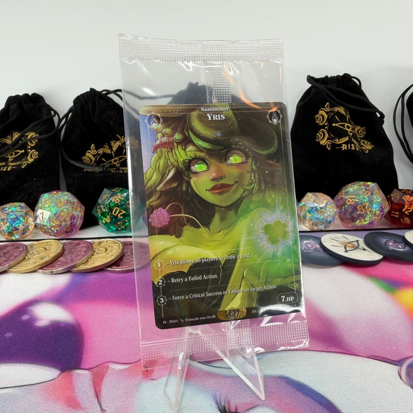 #501 Yris *Crimped* | Pt - P001 | Holo | Promo Sealed Pack | Rare (EN)