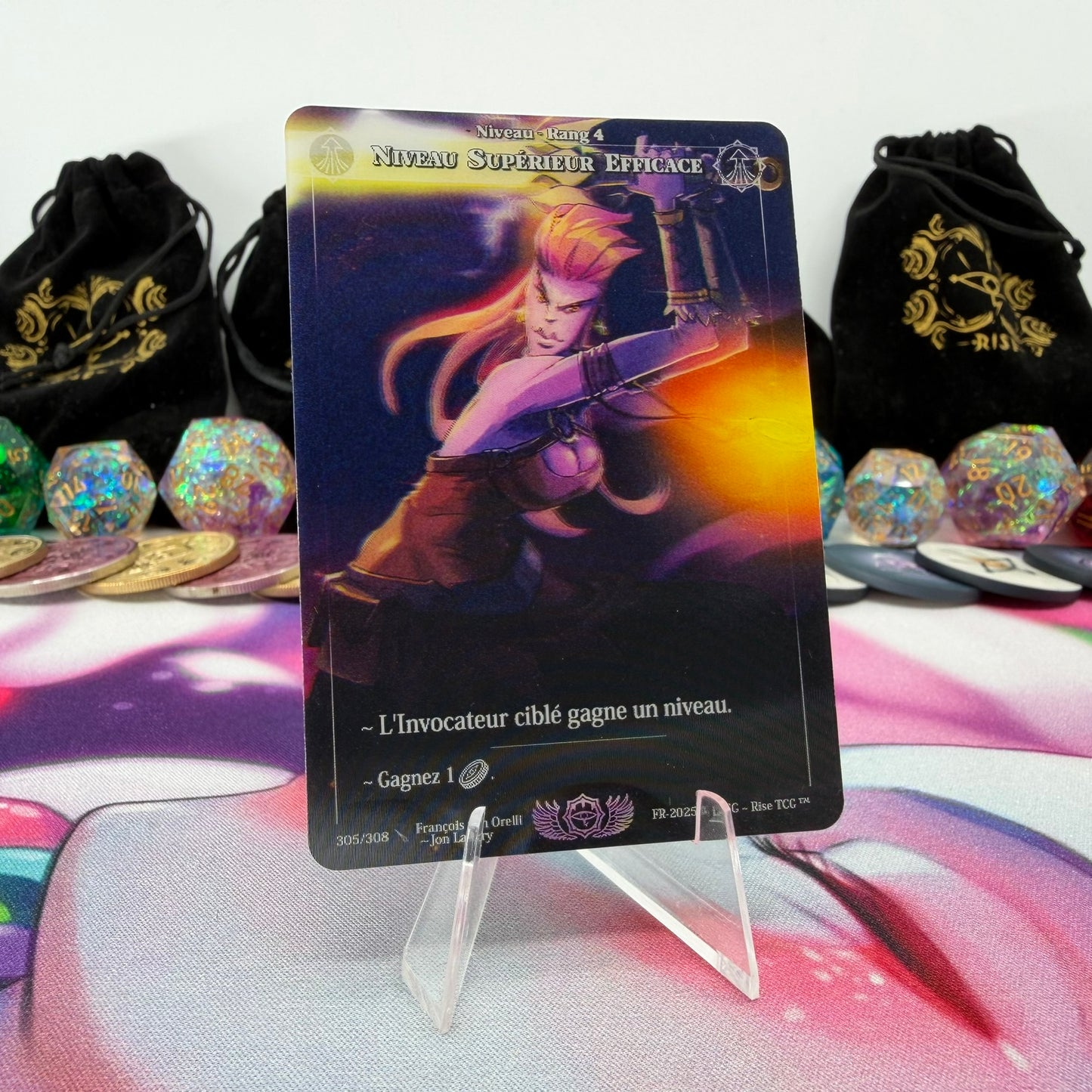 #545 Niveau Superieur Efficace | 305/308 | Depth Lenticular | Lenticular Deck | Rare (FR)