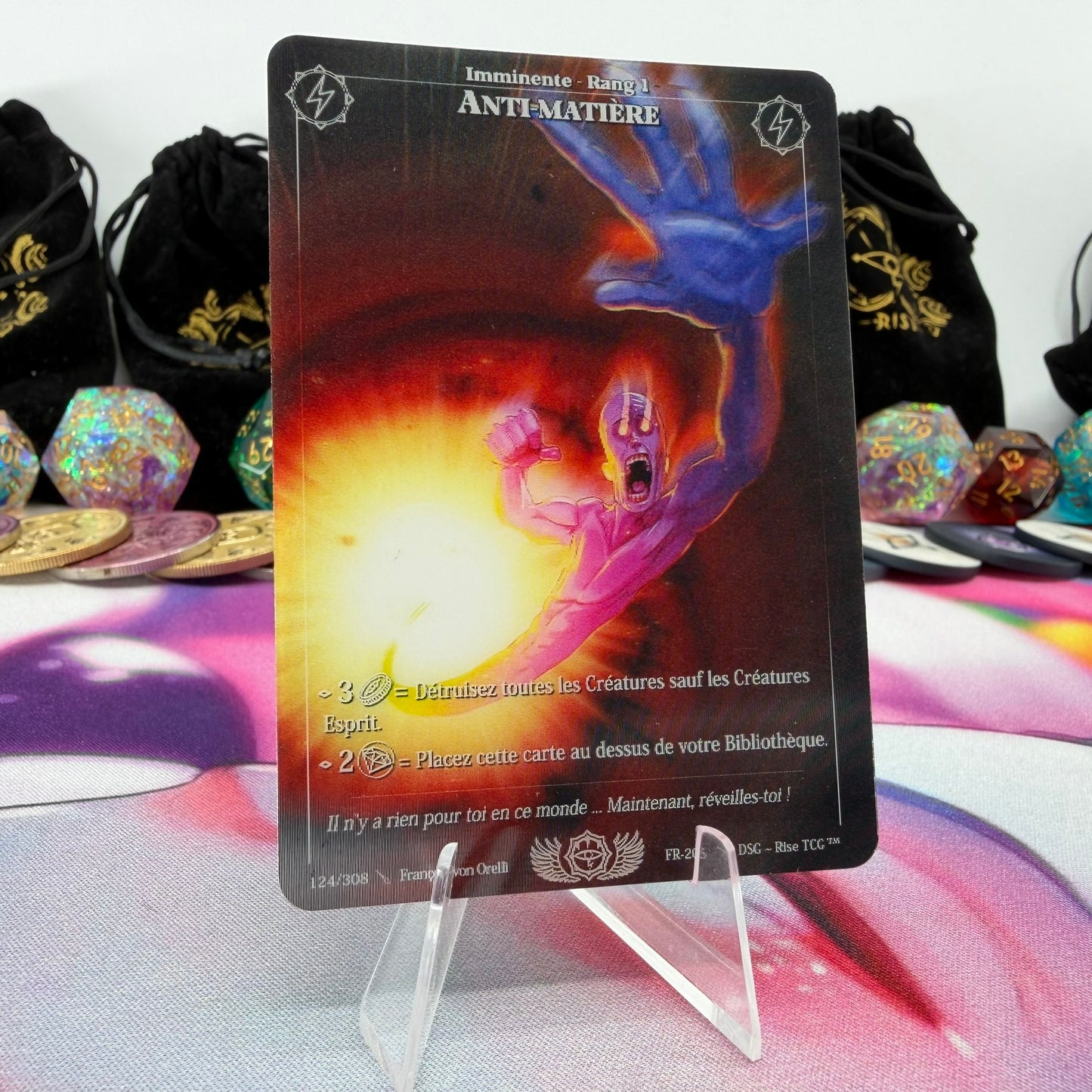 #589 Anti-Matiere | 124/308 | Depth Lenticular | Lenticular Deck | Rare (FR)