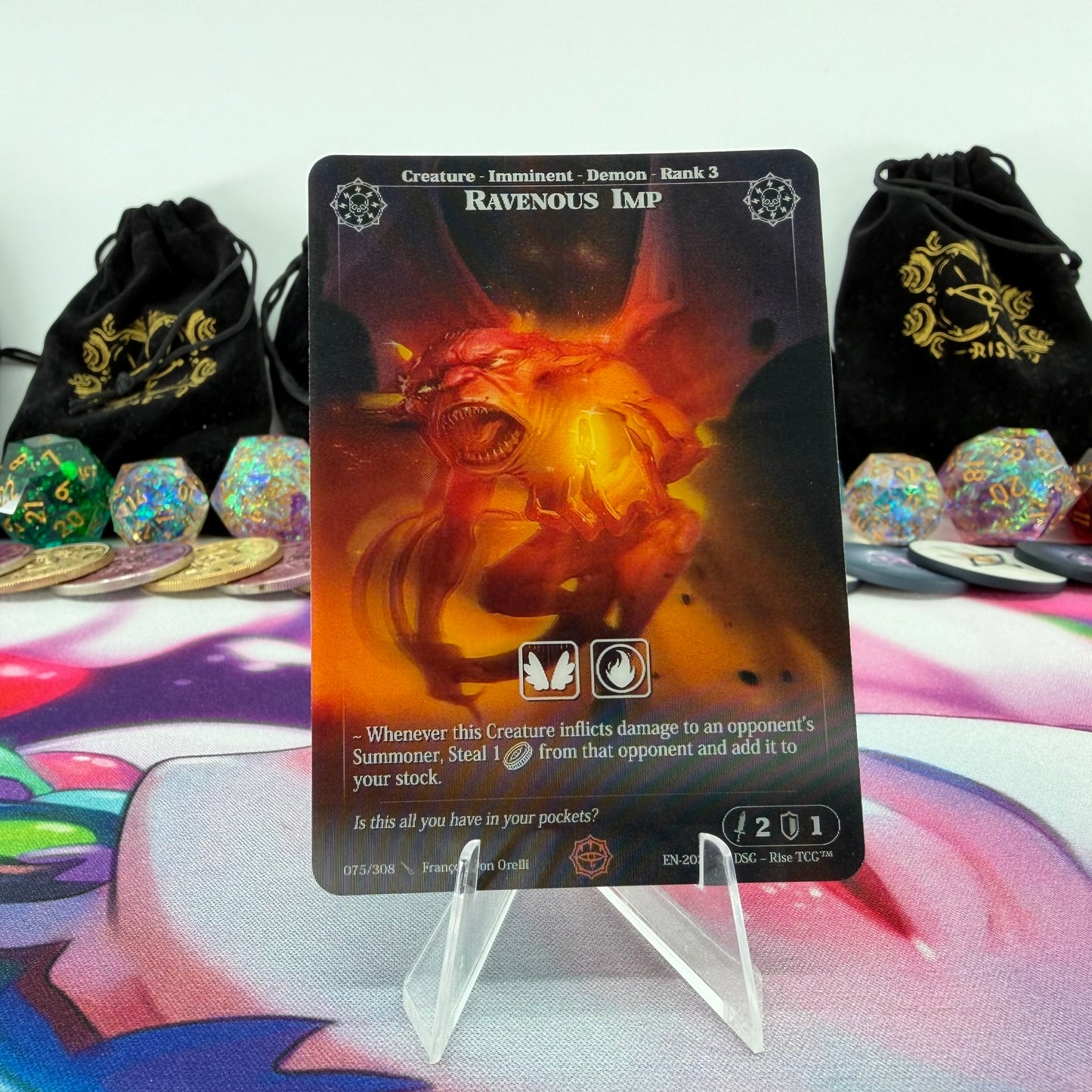 #598 Ravenous Imp | 075/308 | Depth Lenticular | Lenticular Deck | Common (EN)