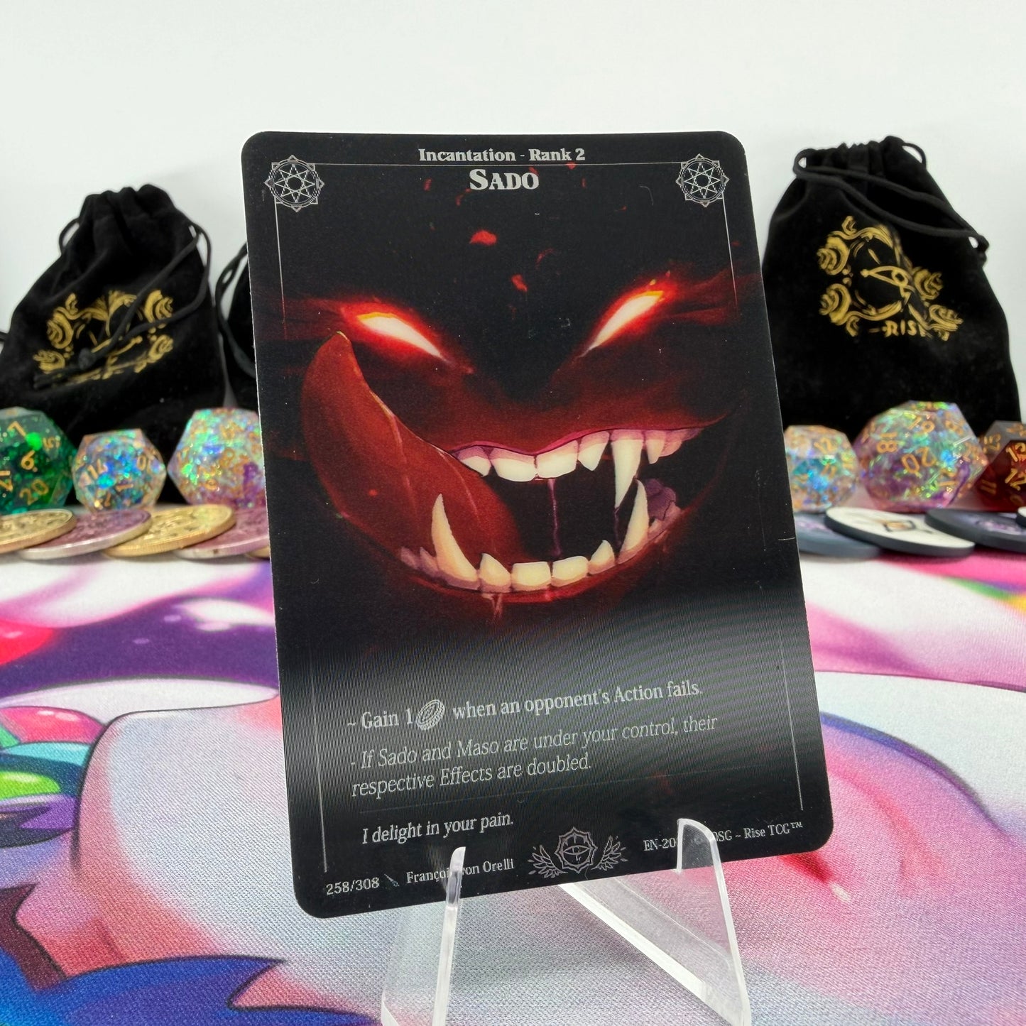 #628 Sado | 258/308 | Depth Lenticular | Lenticular Deck | Uncommon (EN)