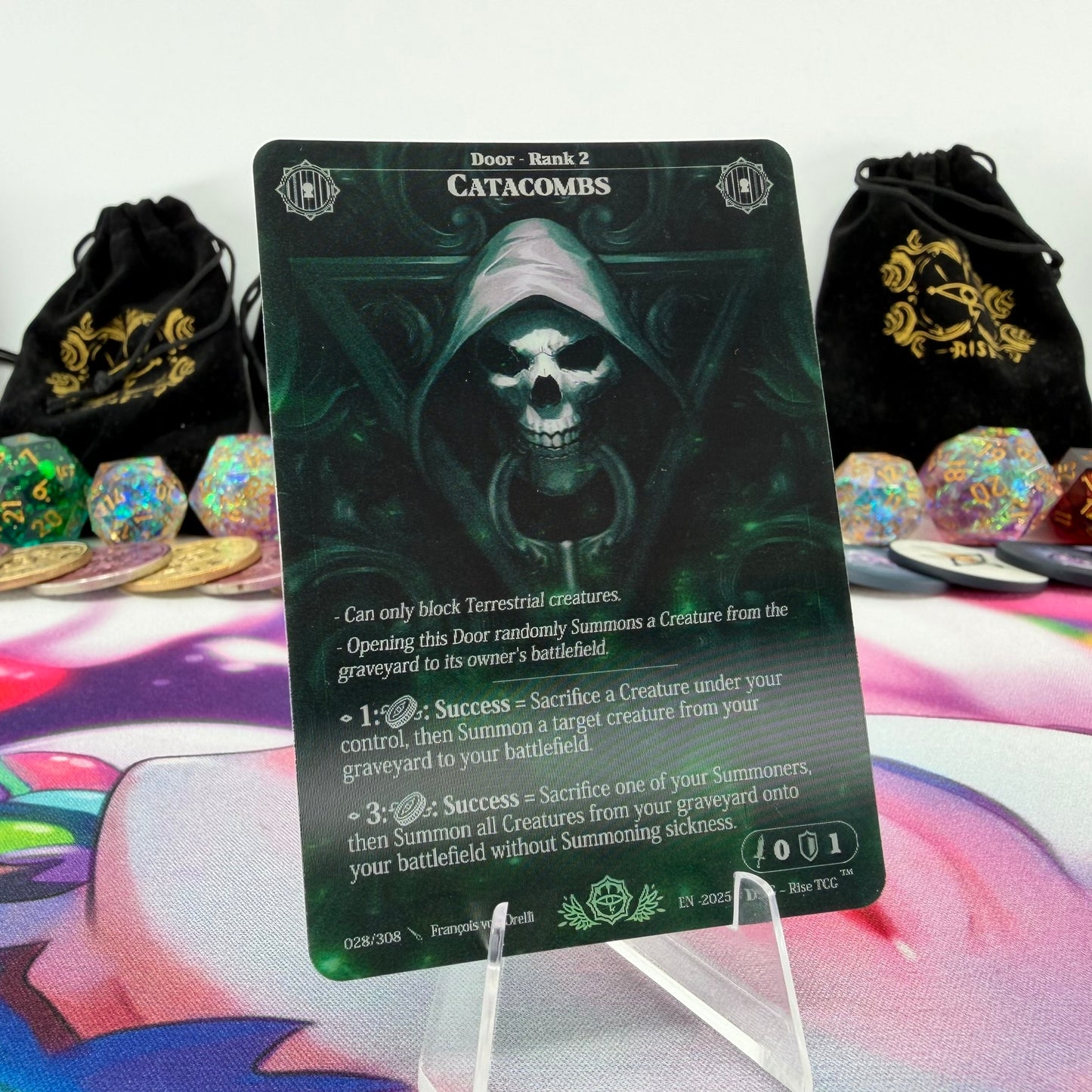 #631 Catacombs | 028/308 | Depth Lenticular | Lenticular Deck | Uncommon (EN)