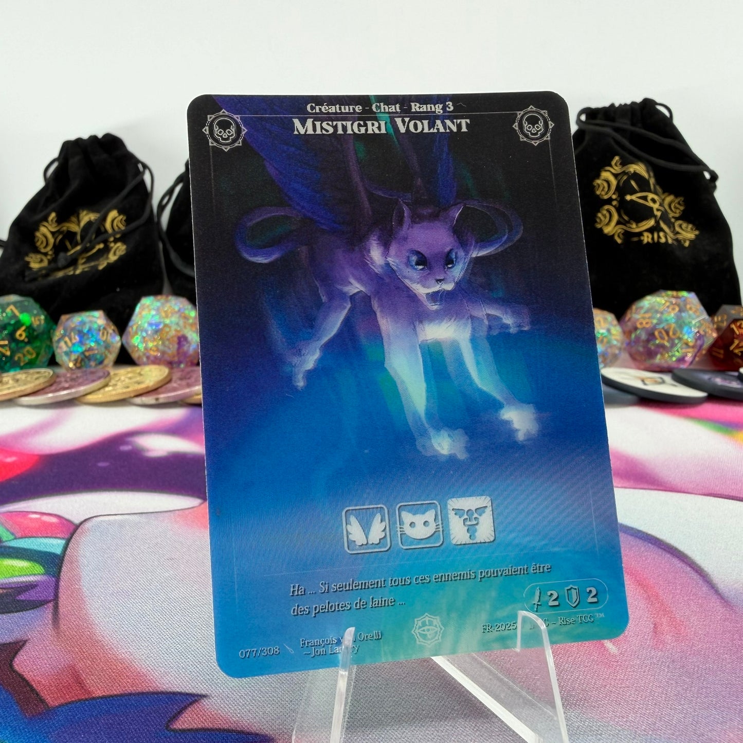 #669 Mistigri Volant | 077/308 | Depth Lenticular | Lenticular Deck | Common (FR)