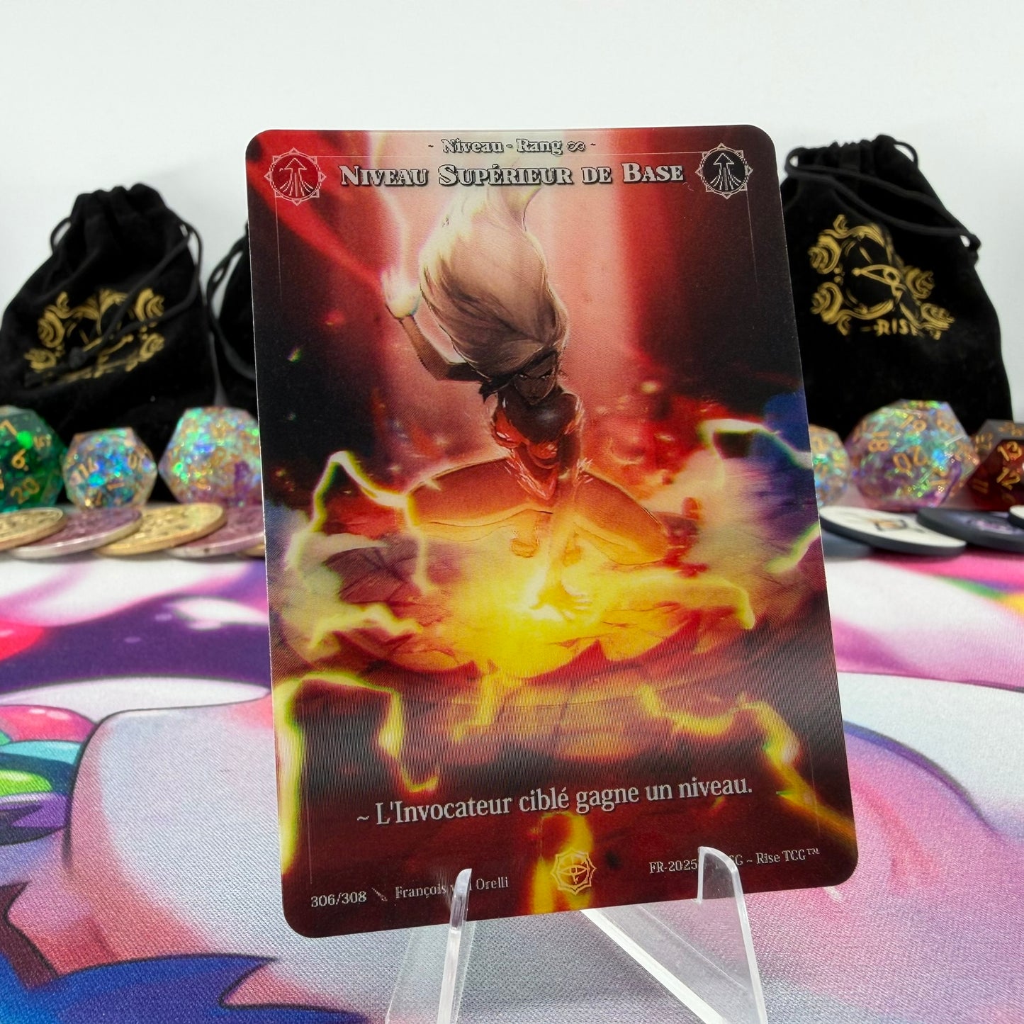 #674 Niveau Superieur De Base | 306/308 | Depth Lenticular | Lenticular Deck | Common (FR)