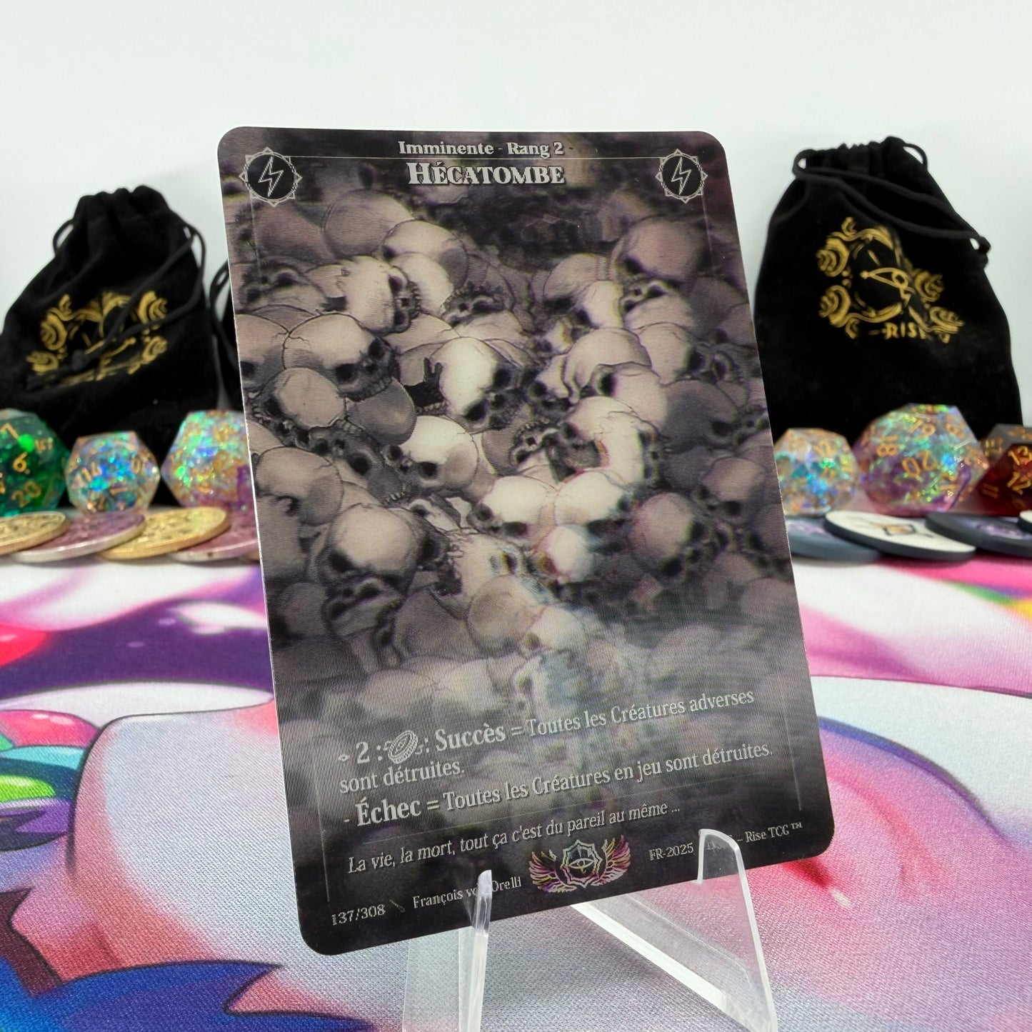 #728 Hecatombe | 137/308 | Depth Lenticular | Lenticular Deck | Rare (FR)