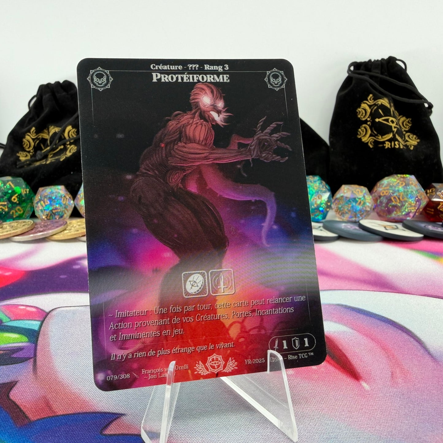 #751 Proteiforme | 079/308 | Depth Lenticular | Lenticular Deck | Uncommon (FR)