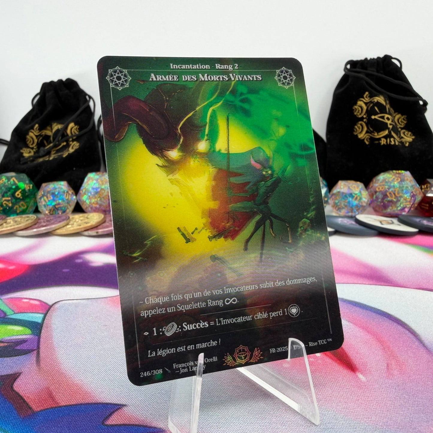 #766 Armee Des Morts Vivants | 246/308 | Depth Lenticular | Lenticular Deck | Uncommon (FR)