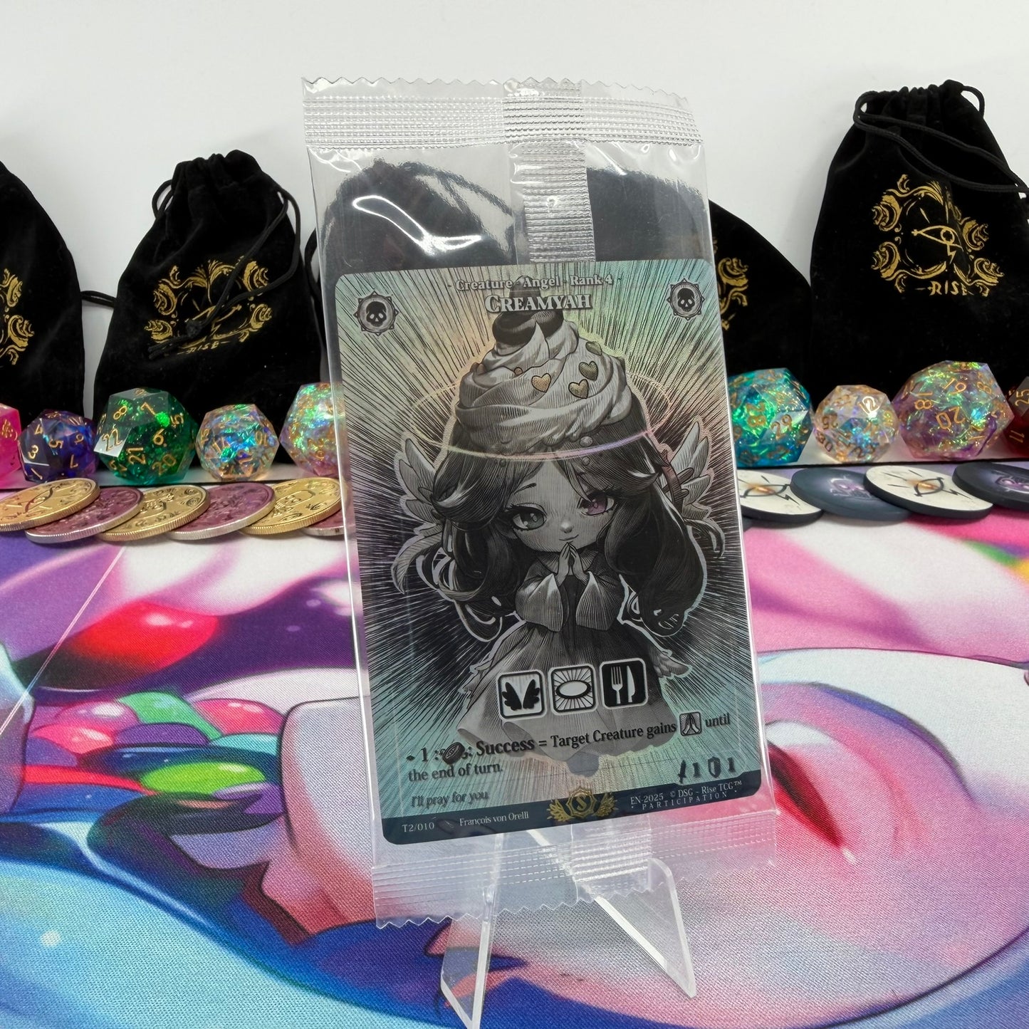 #825 Creamyah *PARTICIPATION* | T2/010 | Holo | Promo Sealed Pack | Uncommon (EN)