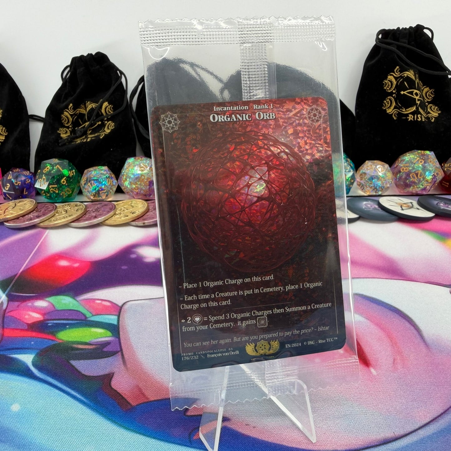 #853 Organic Orb | 176/232 | Cracked Ice Mini | Promo Sealed Pack | Rare (EN)