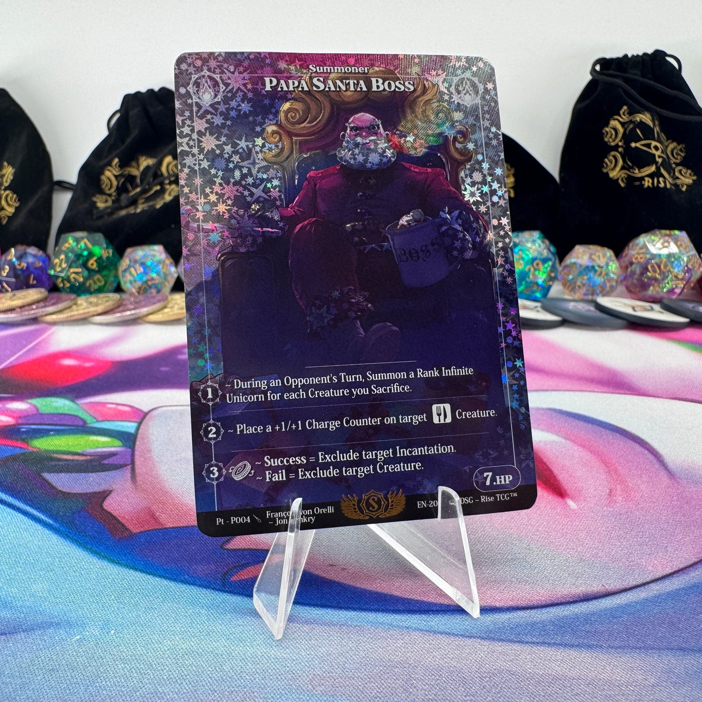 #1698 Papa Santa Boss | Pt - P004 | Star Foil | Prestige 2023 Promo | Rare (EN)