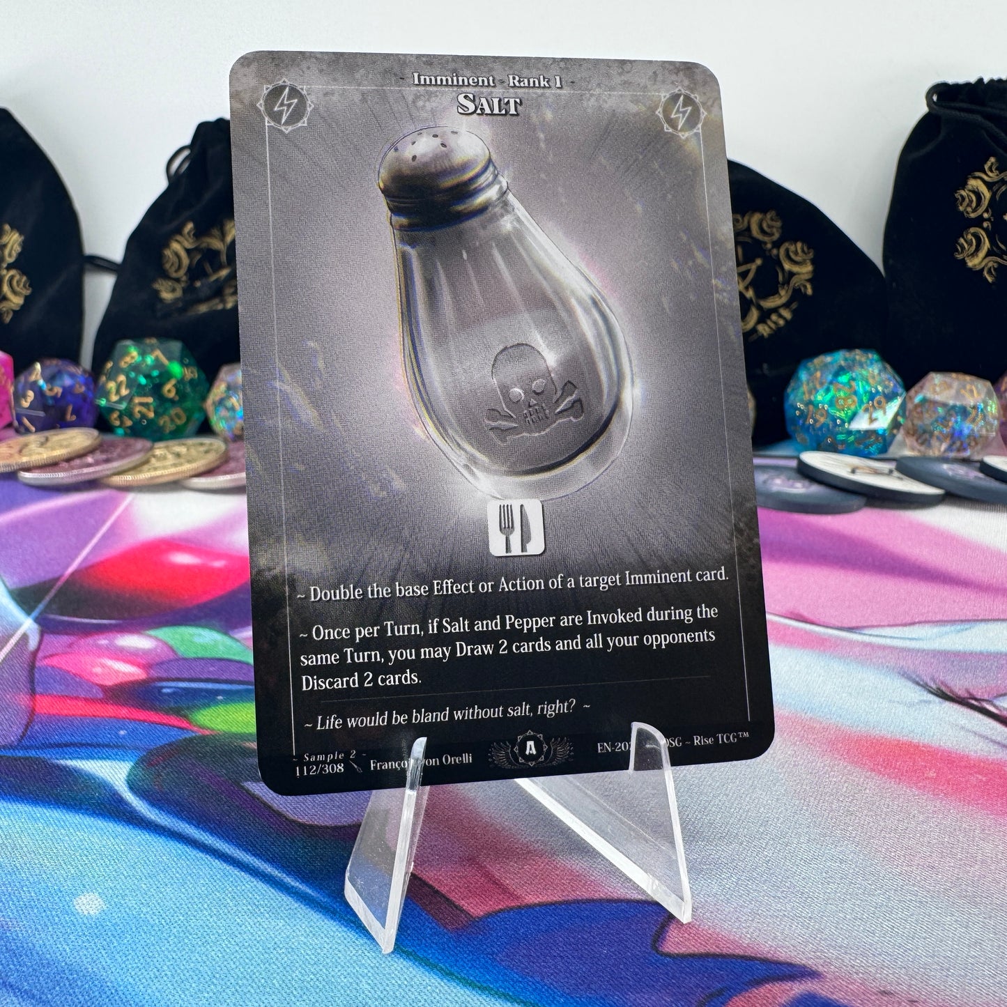 #1437 Salt | 112/308 | Non Holo | Sample 2 | Rare (EN)