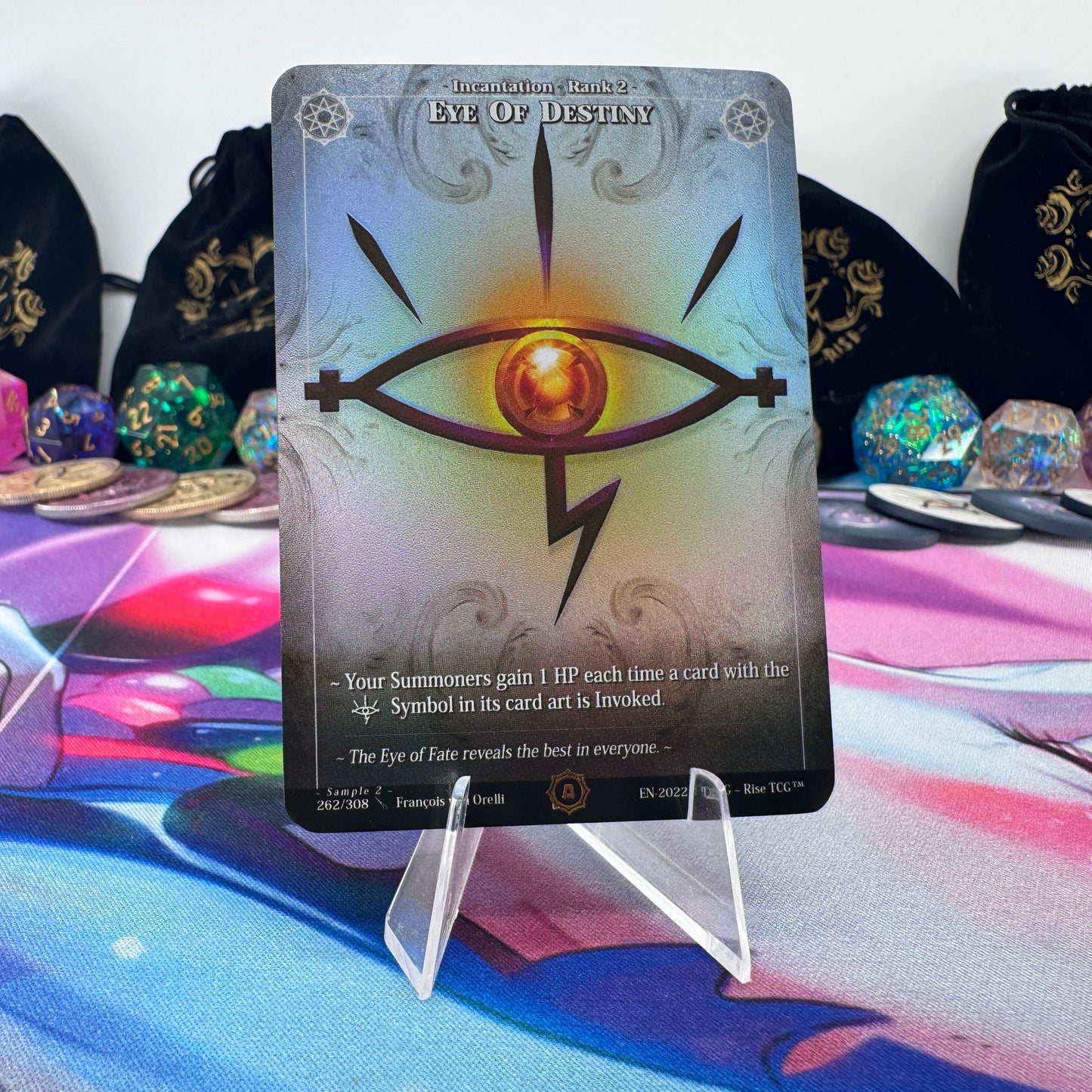 #1445 Eye Of Destiny | 262/308 | Holo | Sample 2 | Common (EN)