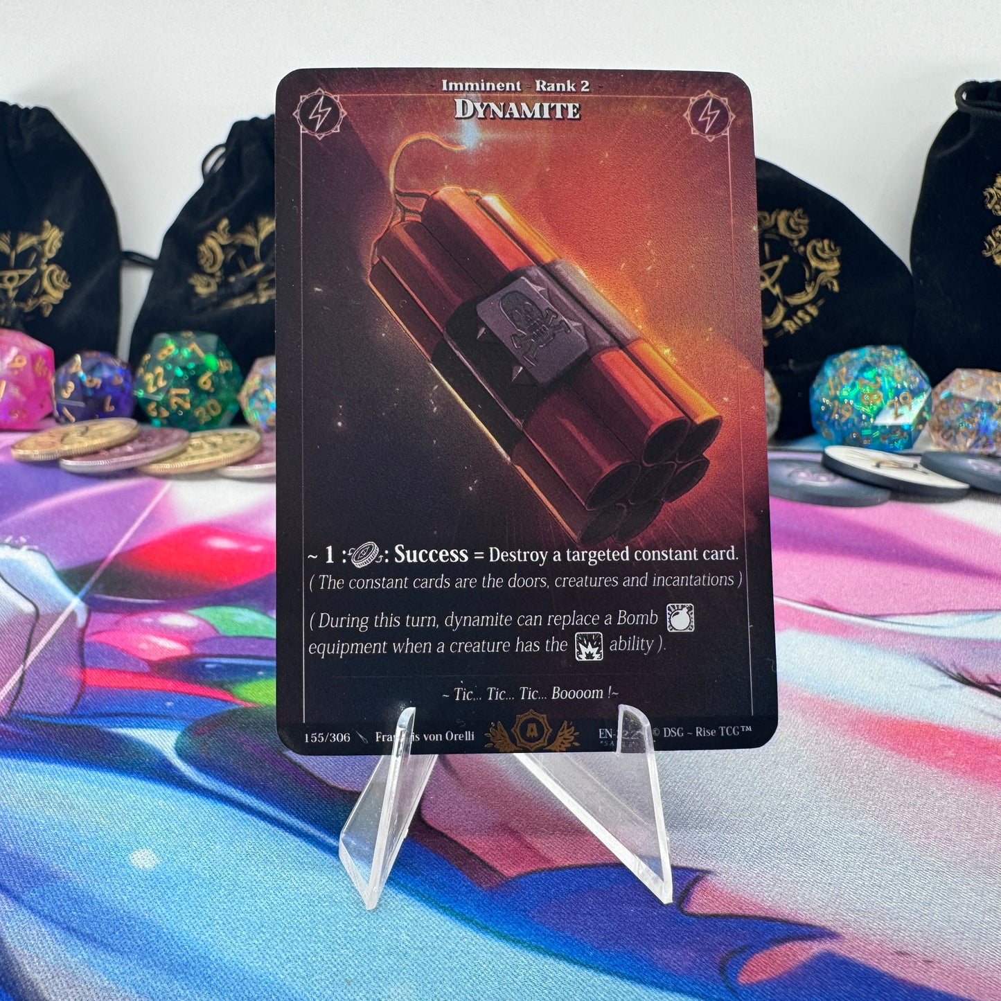 #1469 Dynamite | 155/306 | Holo | Sample-C | Uncommon (EN)