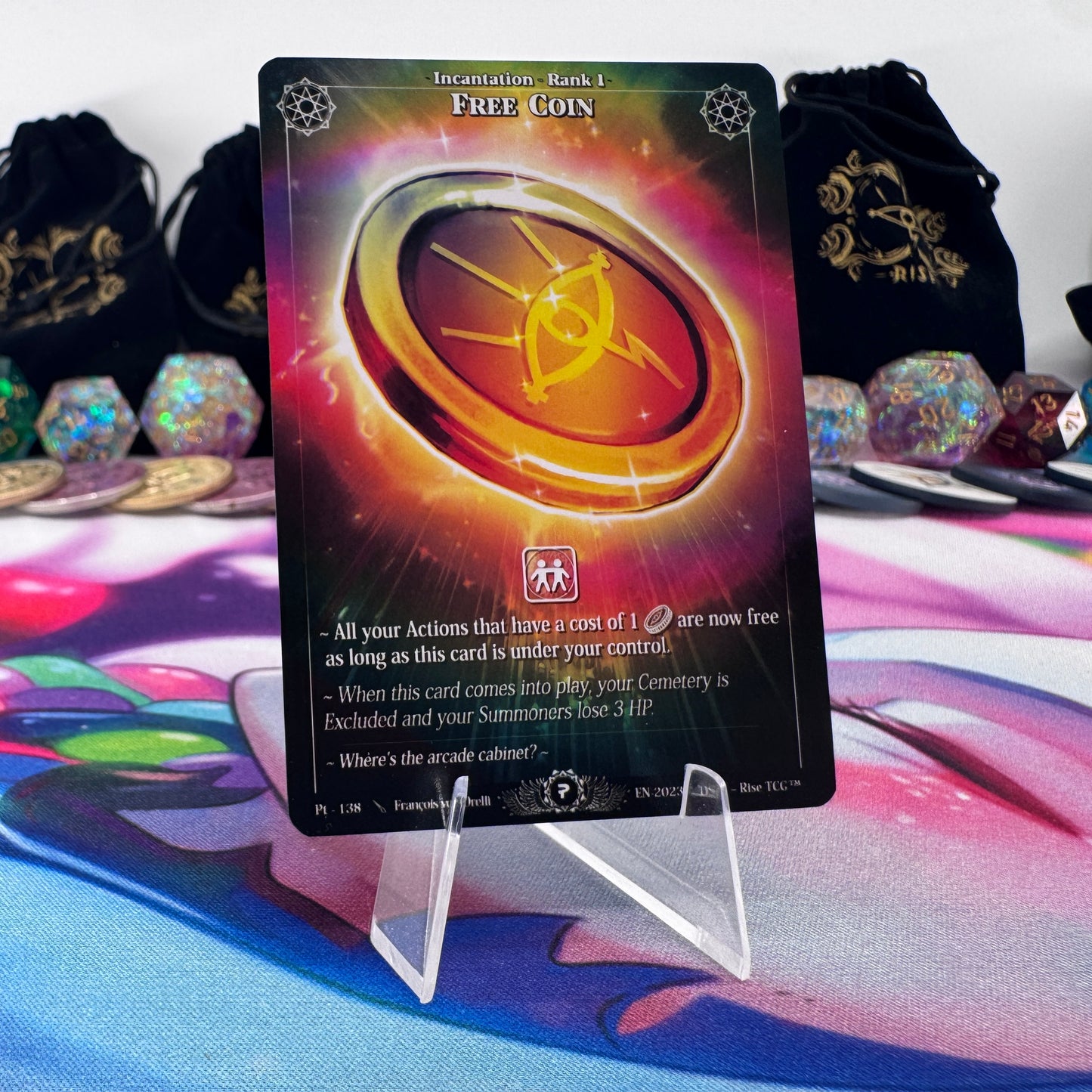 #1486 Free Coin | Pt - 138 | Non Holo | Prestige 2023 | Legendary (EN)