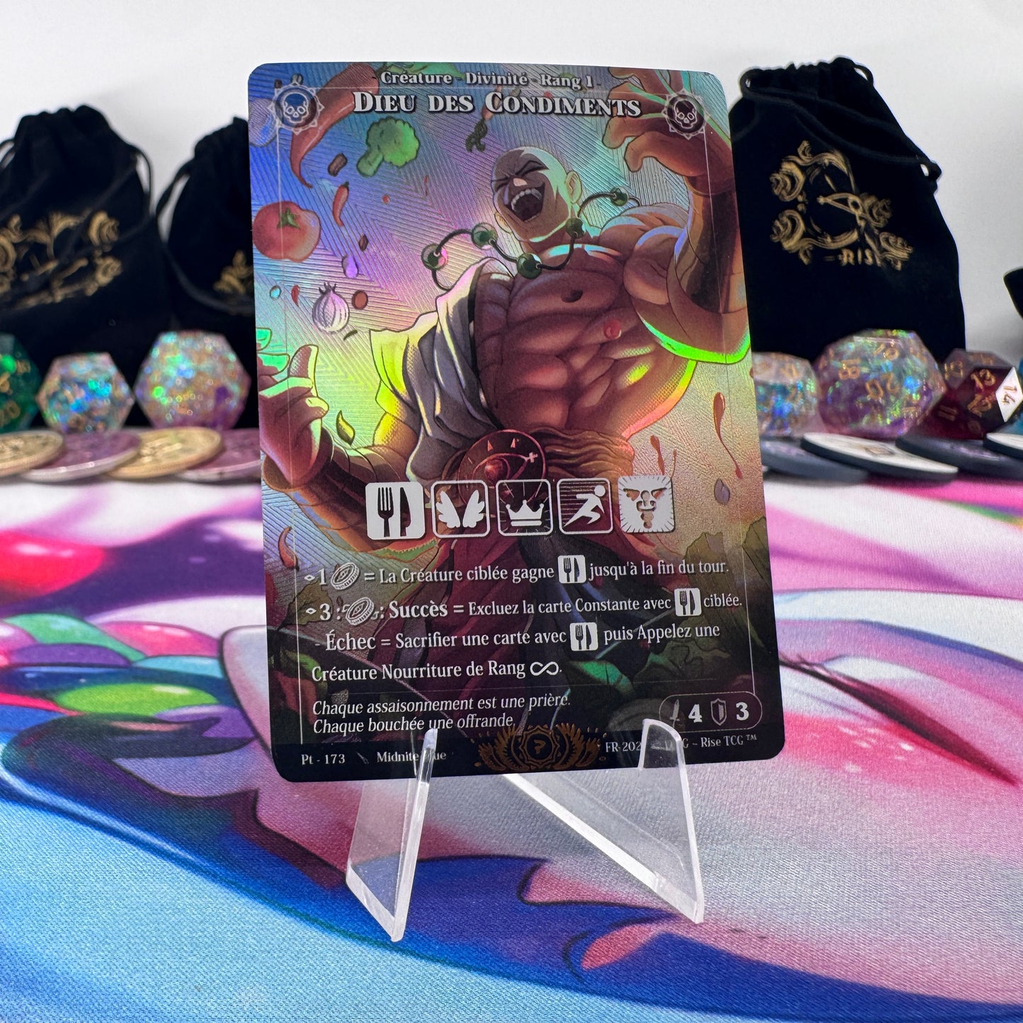 #1489 Dieu Des Cindments | Pt - 173 | Holo | Prestige 2025 | Legendary (EN)