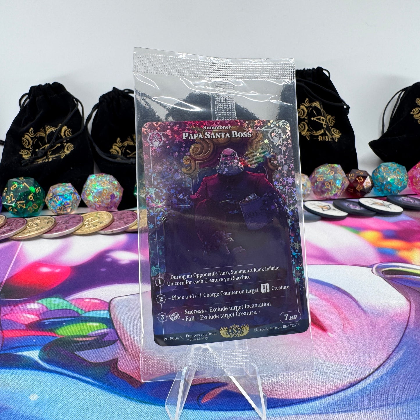 #900 Papa & Mama Santa Boss | Pt - P004 | Star Foil | Prestige 2023 Promo Sealed Pack | Rare (EN)