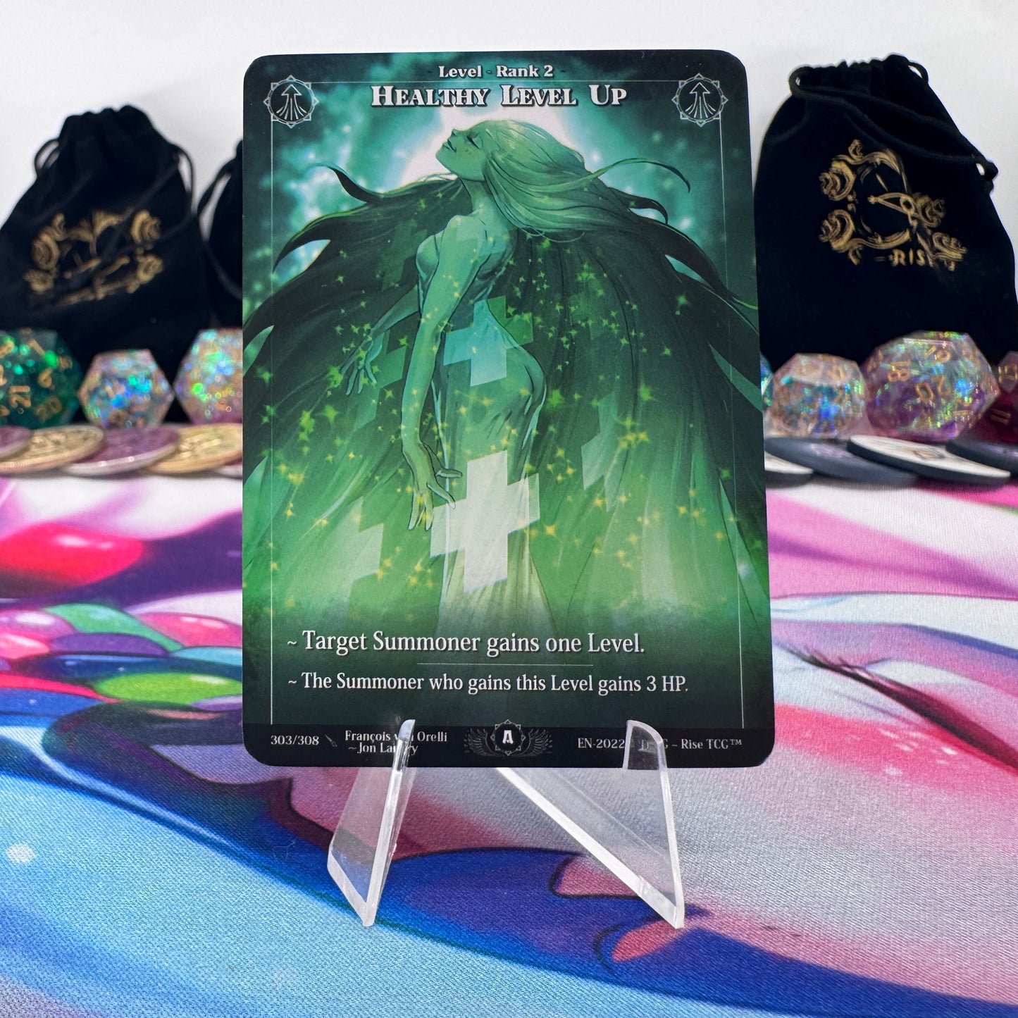 #1508 Healthy Level Up | 303/308 | Non Holo | Alpha | Rare (EN)