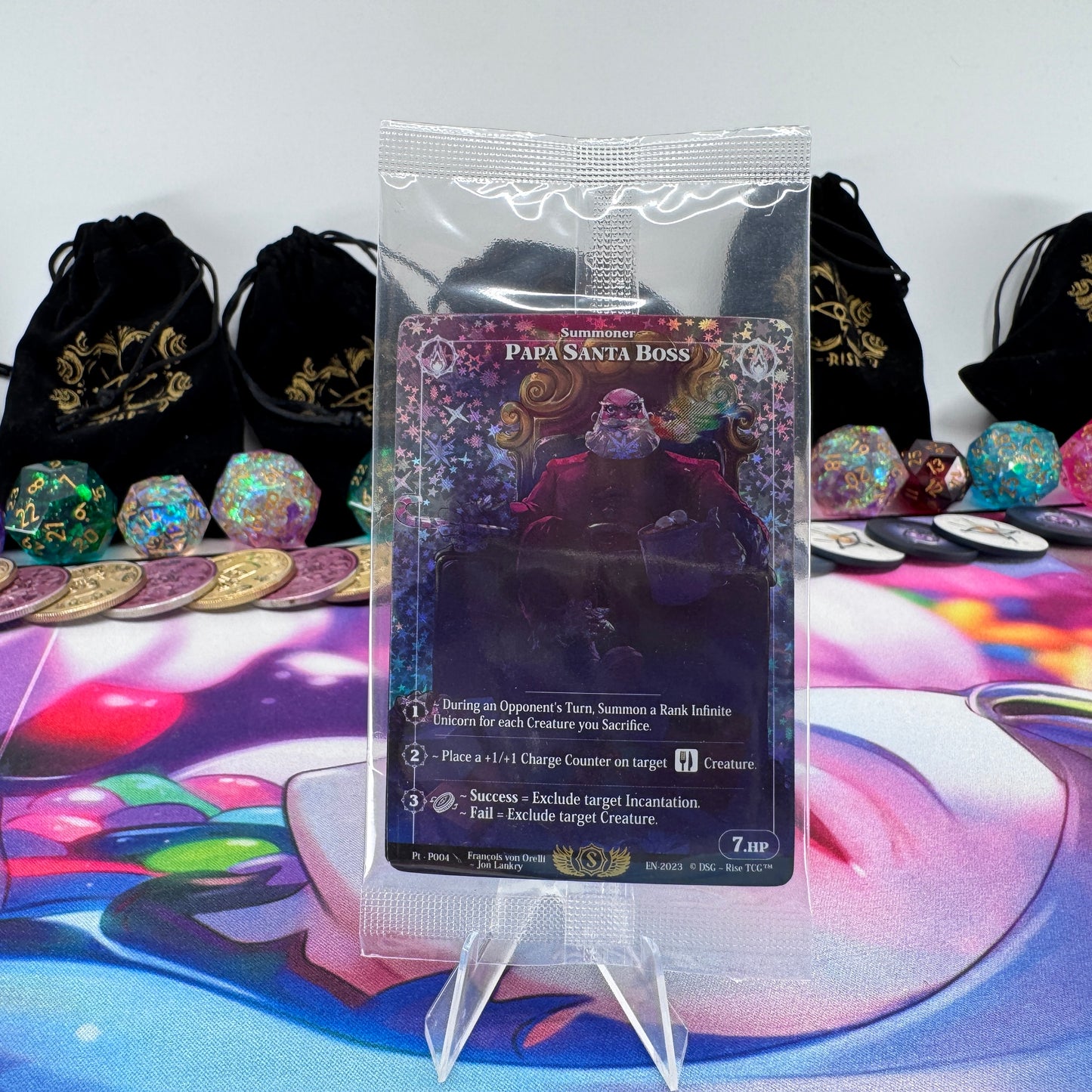 #904 Papa & Mama Santa Boss | Pt - P004 | Star Foil | Prestige 2023 Promo Sealed Pack | Rare (EN)