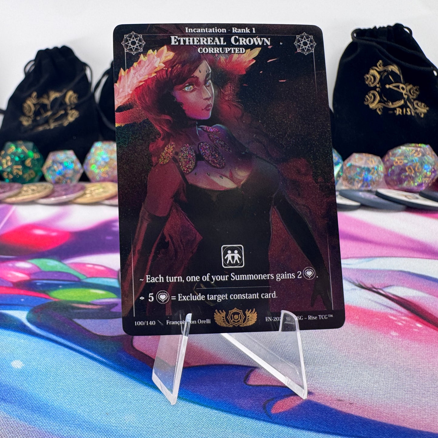 #1531 Ethereal Crown | 100/140 | Holo | Corrupted | Rare (EN)