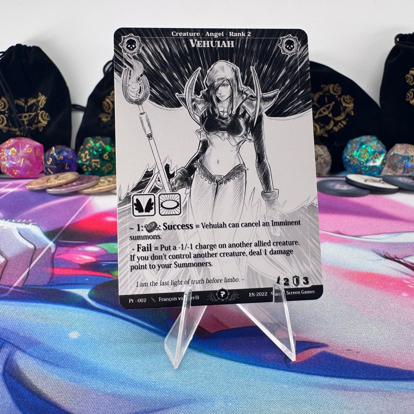 #1543 Vehuiah | Pt - 002 | Non Holo | Patreon | Uncommon (EN)