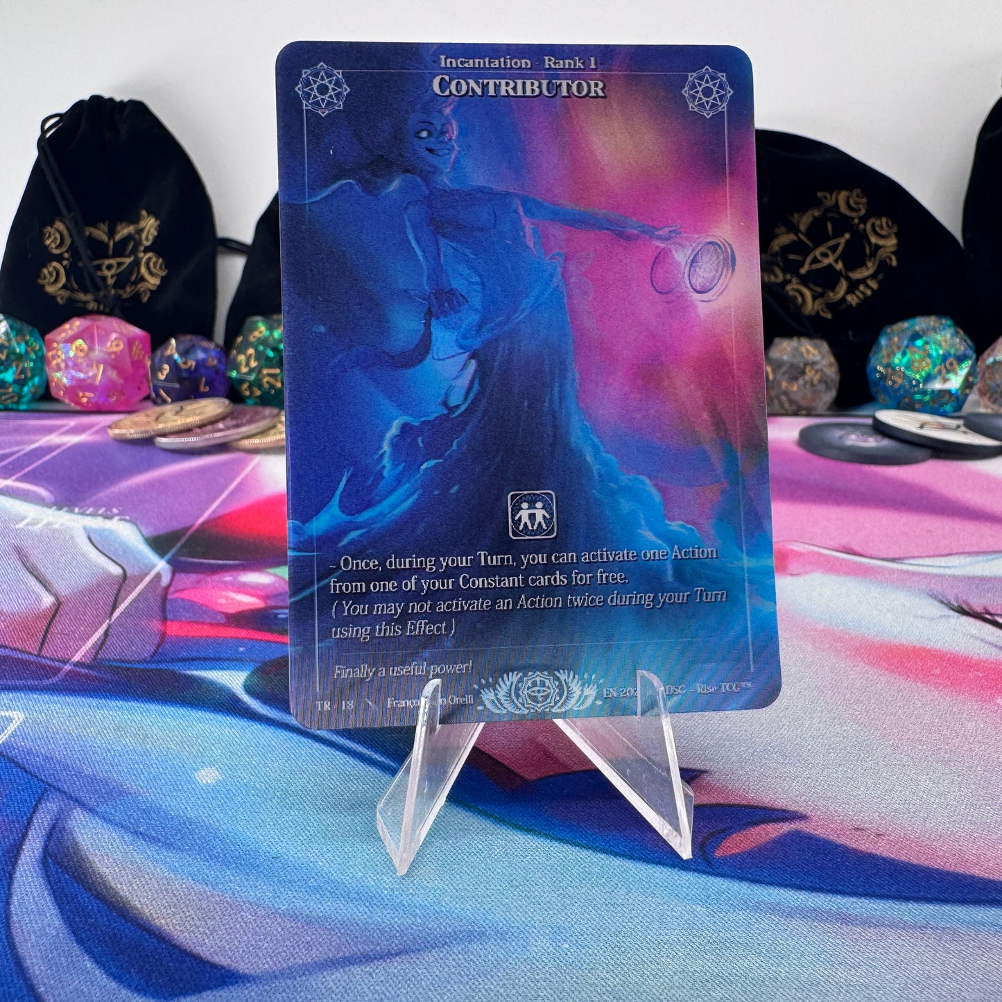 #1569 Contributor | TR - 18 | Depth Lenticular | Trophy - 01 Topper | Legendary (EN)