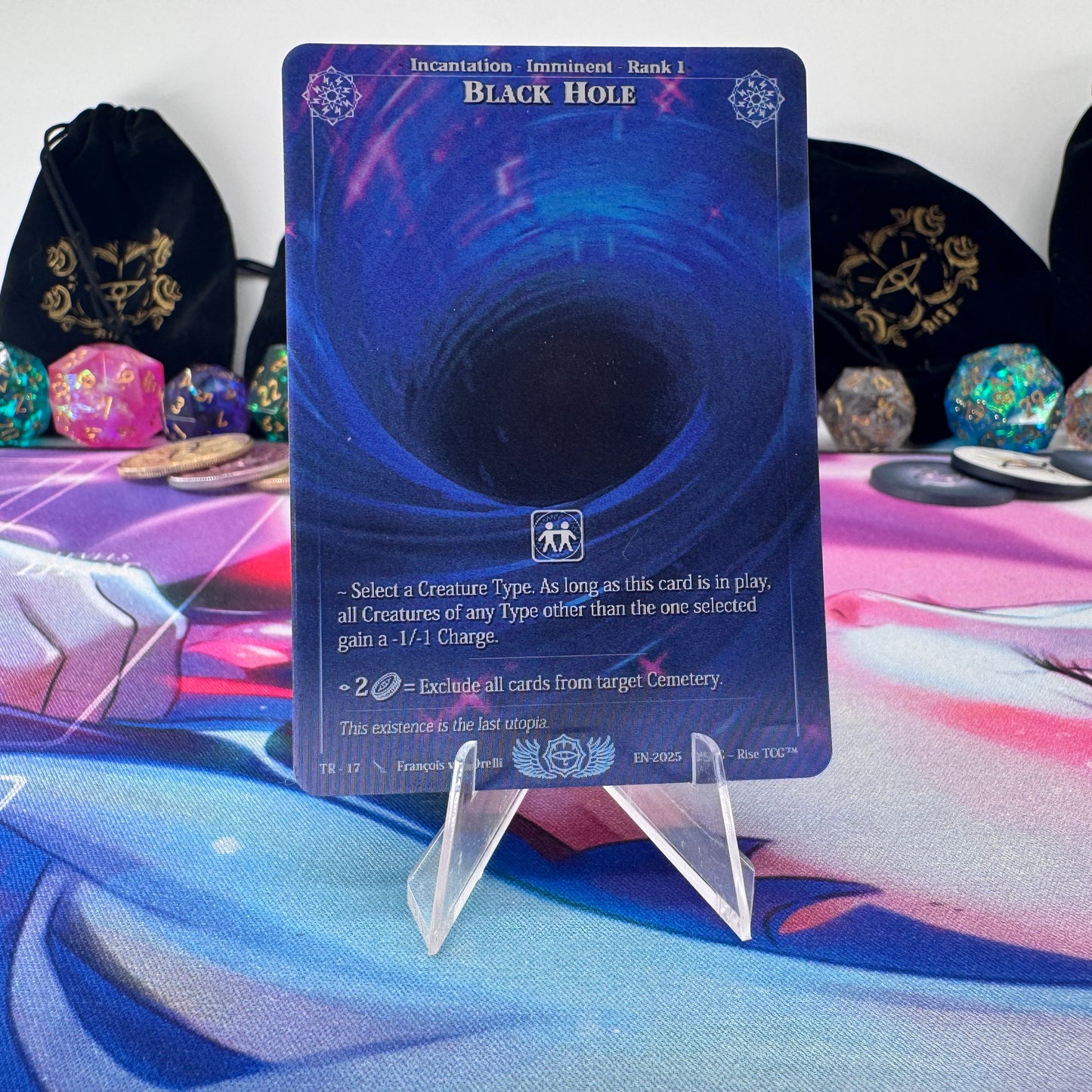 #1570 Black Hole | TR - 17 | Depth Lenticular | Trophy - 01 Topper | Rare (EN)