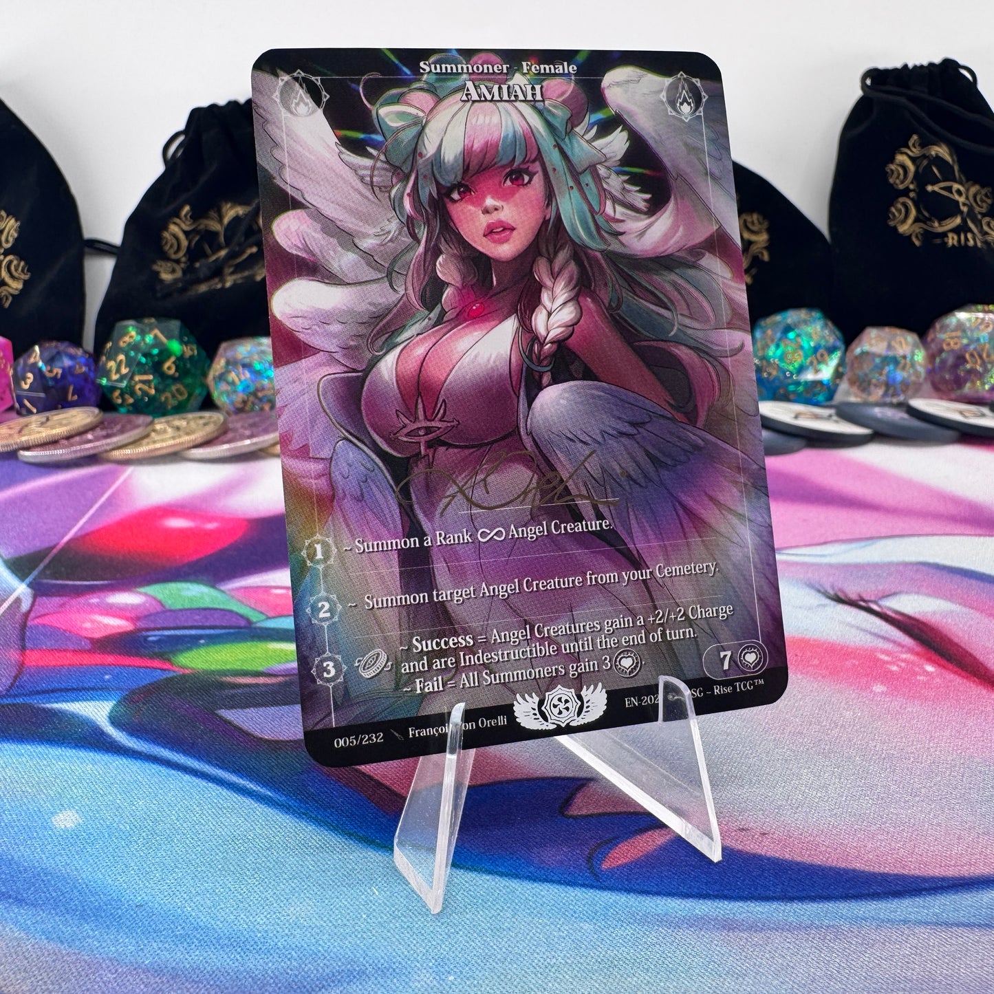 #1583 Amiah | 005/232 | Non Holo *Signed by Francois* | Candypocalypse | Rare (EN)