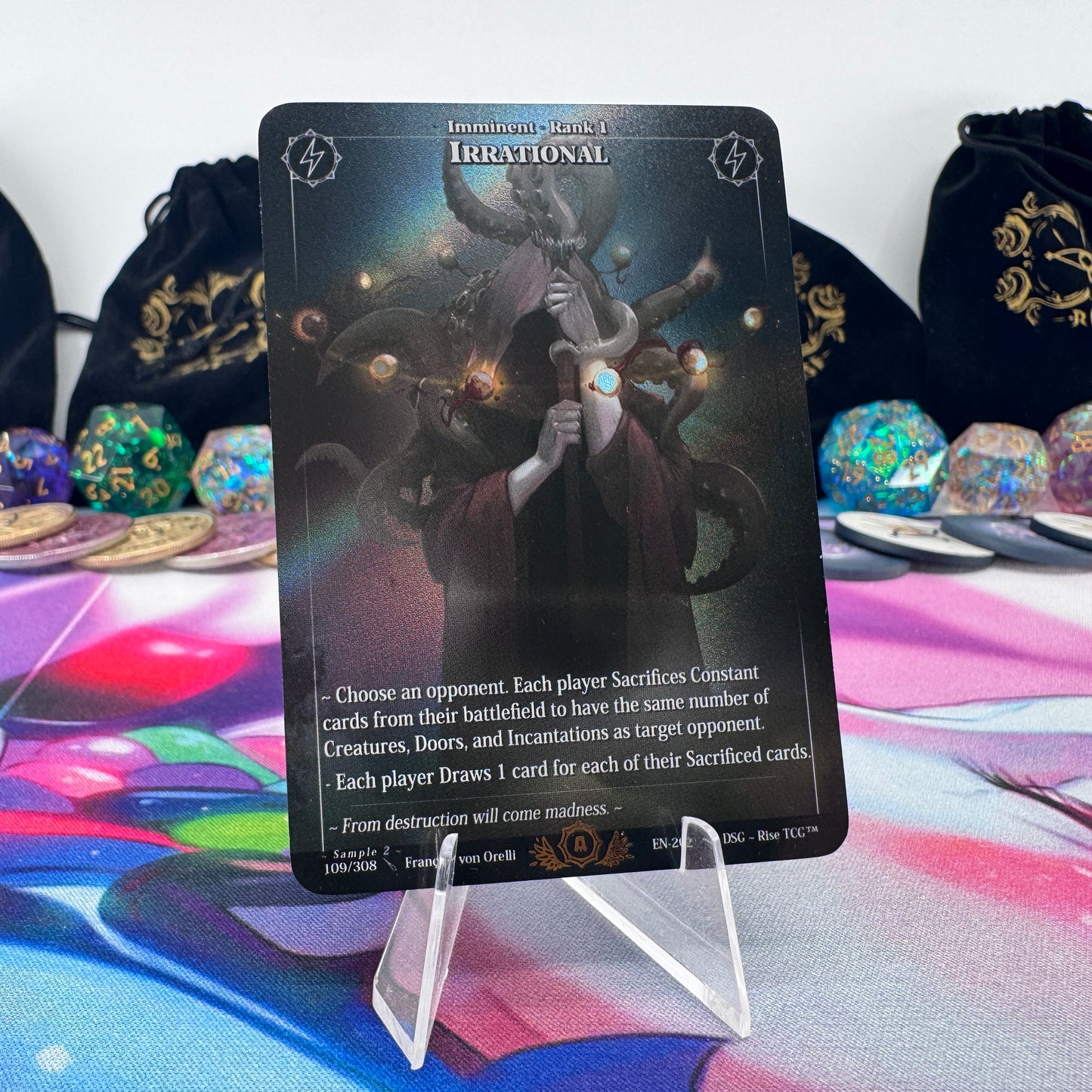 #1365 Irrational | 109/308 | Holo | Sample 2 | Uncommon (EN)