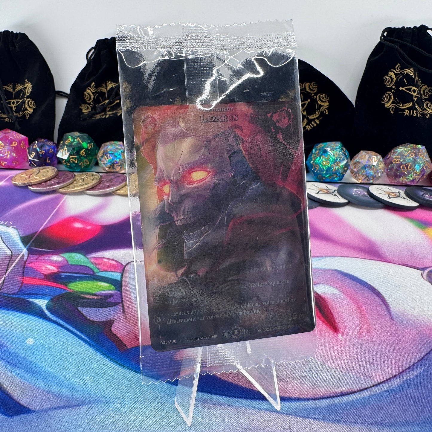 #1754 Lazarus | 005/308 | Lenticular | Beta | Rare (FR)