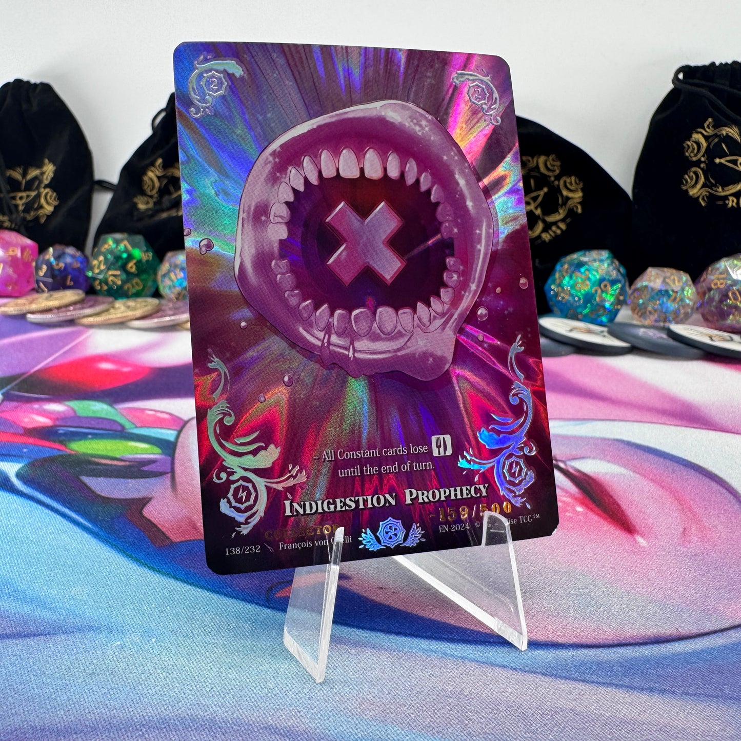 #1759 Indigestion Prophecy | 138/232 | Collector 159/500 | Candypocalypse | Uncommon (EN)