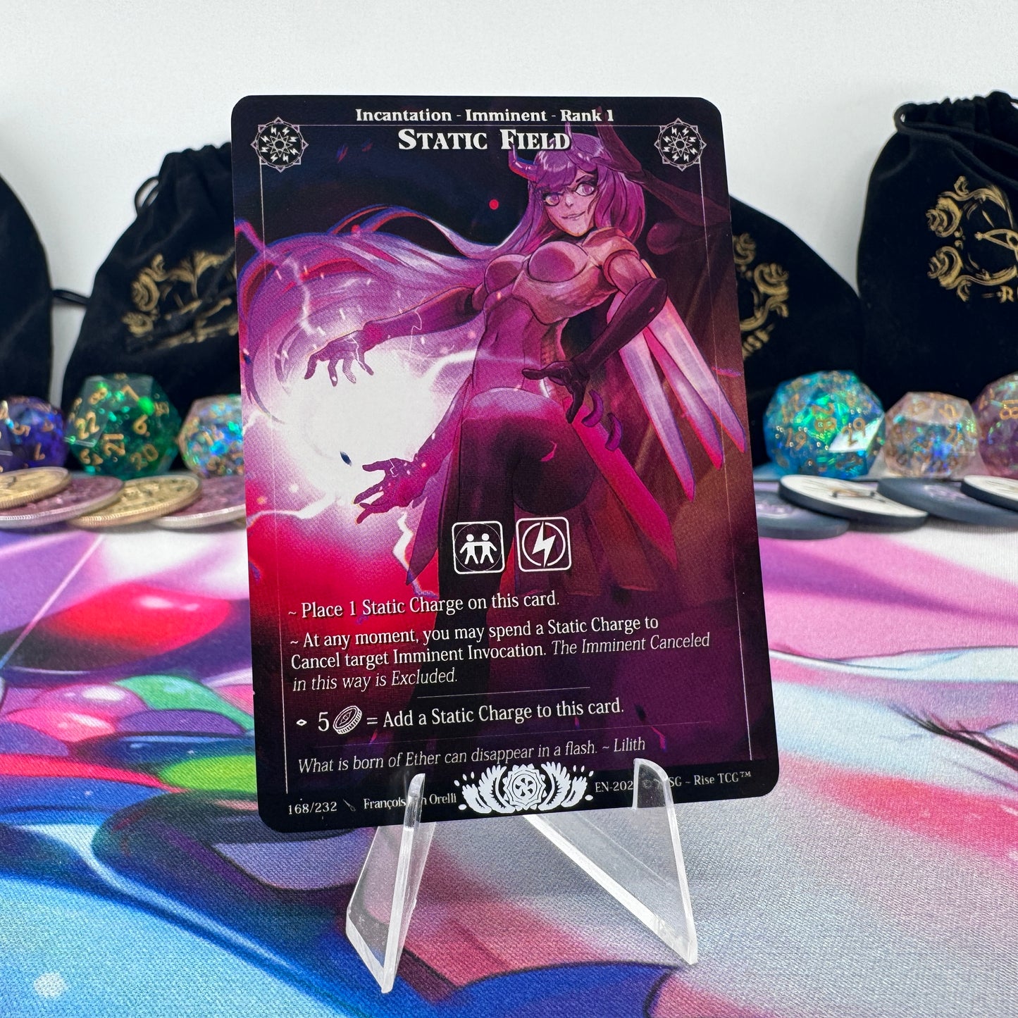 #1369 Static Field | 168/232 | Non Holo | Candypocalypse | Legendary (EN)