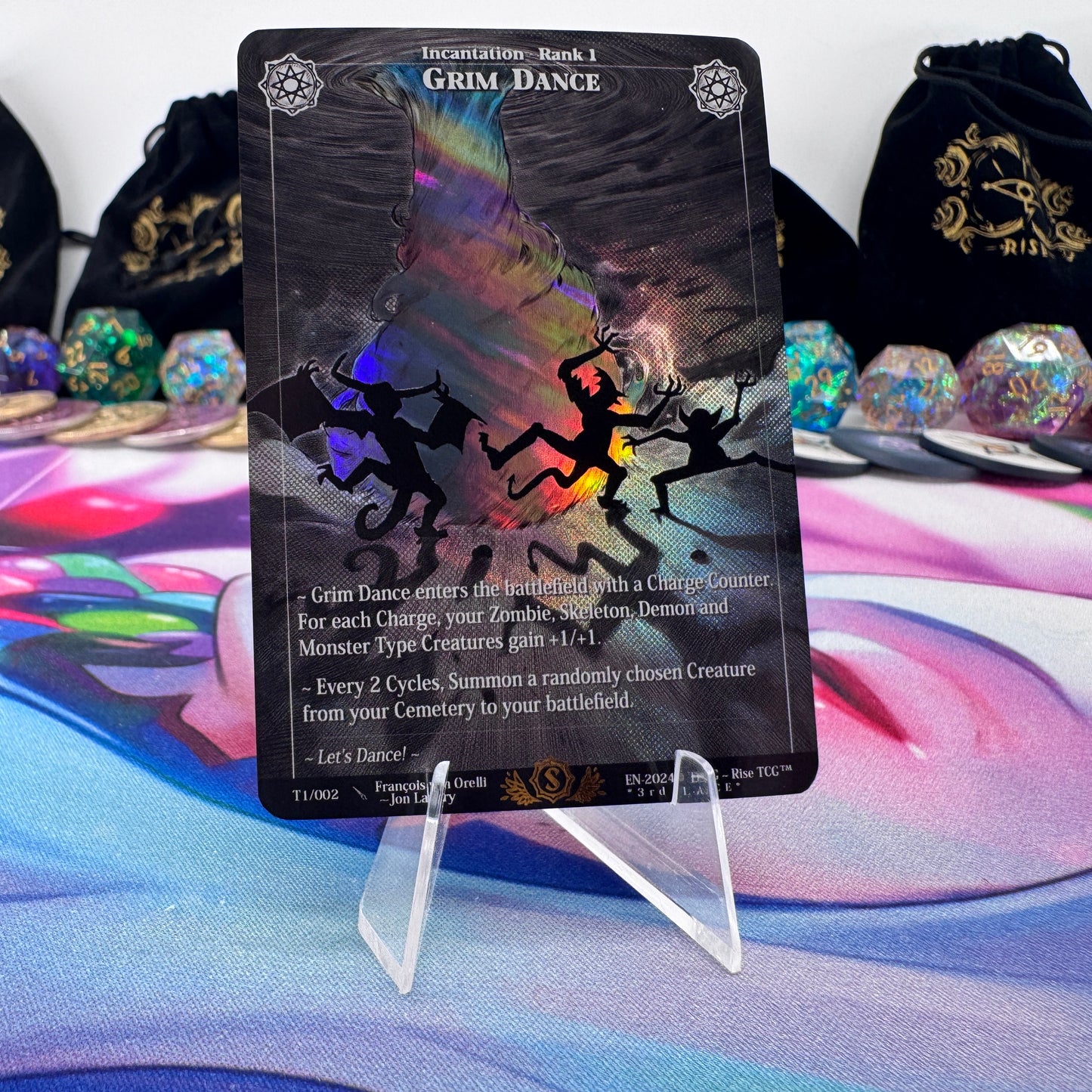 #1790 Grim Dance *3rd PLACE* | T1/002 | Holo | Promo | Uncommon (EN)