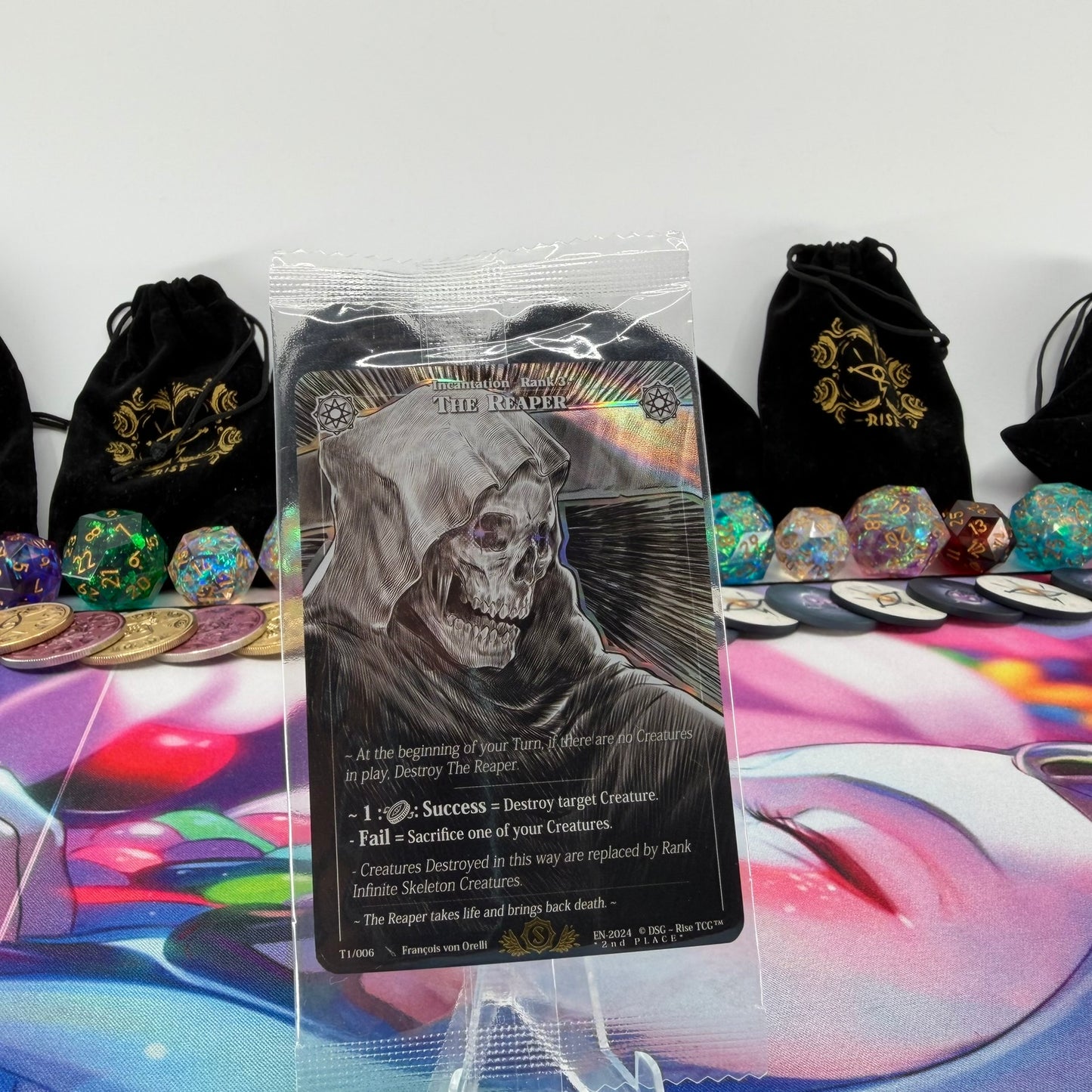 #942 The Reaper *2nd PLACE* | T1/006 | Holo | Promo Sealed Pack | Uncommon (EN)