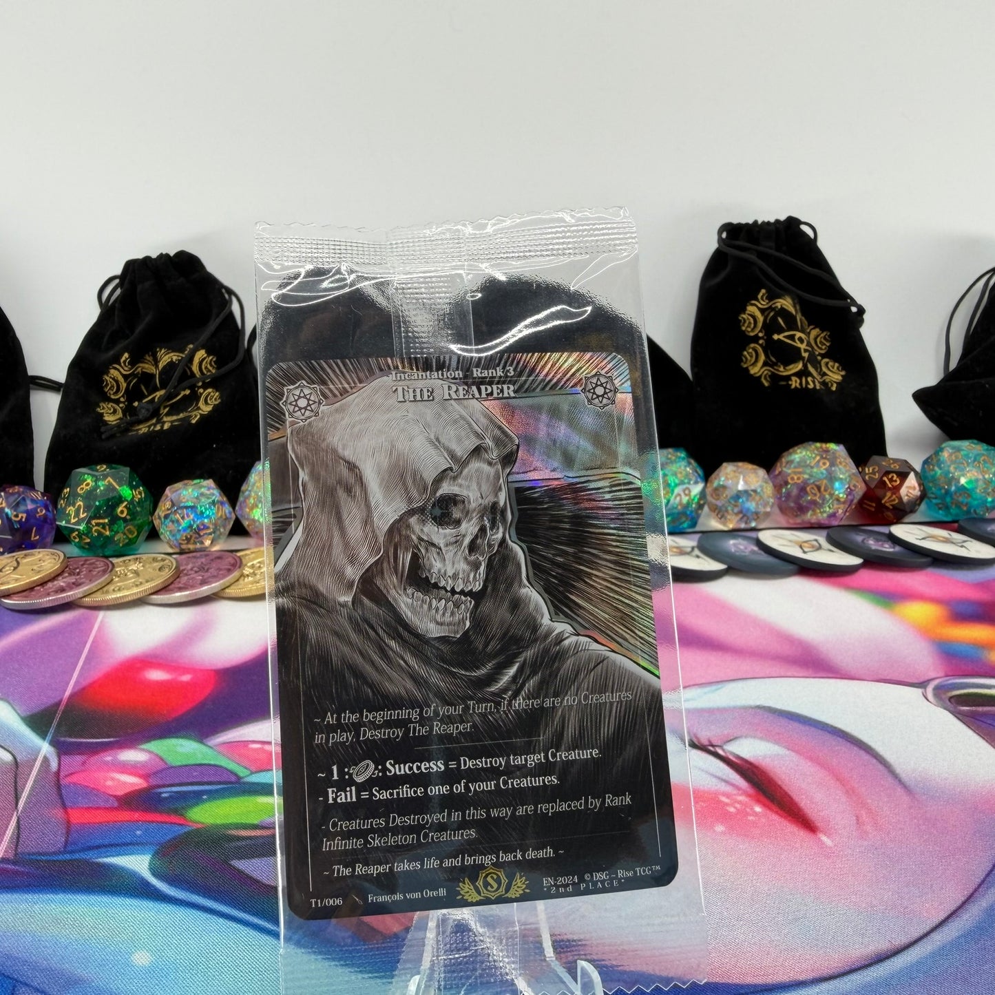 #943 The Reaper *2nd PLACE* | T1/006 | Holo | Promo Sealed Pack | Uncommon (EN)