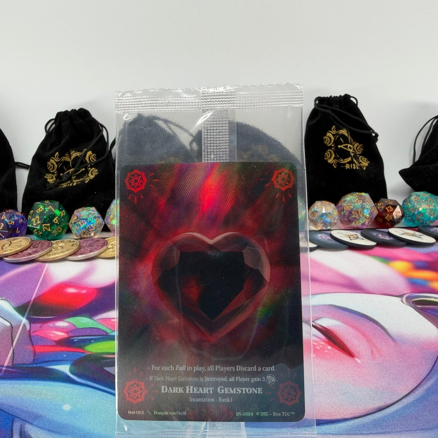 #958 Red Clover Necklace *3rd PLACE* | T2/009 | Holo | Promo Sealed Pack | Rare (EN)